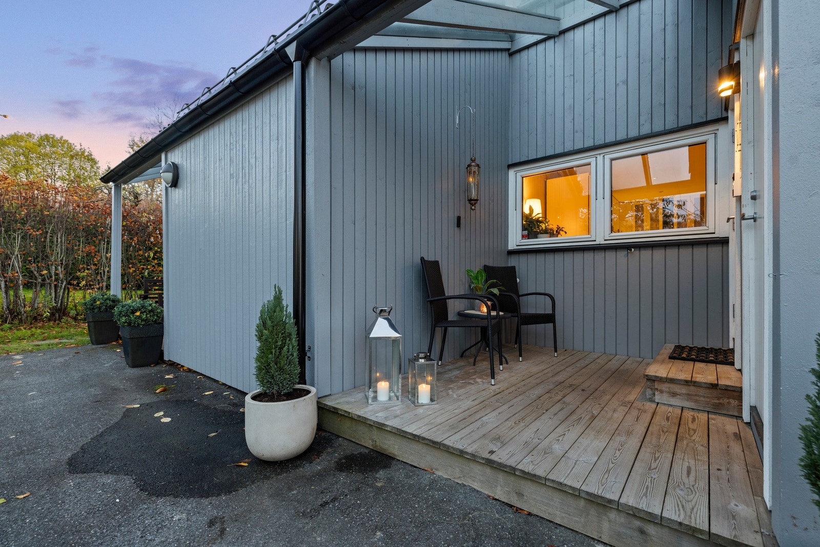 Lun kveldsstemning Galleribilde