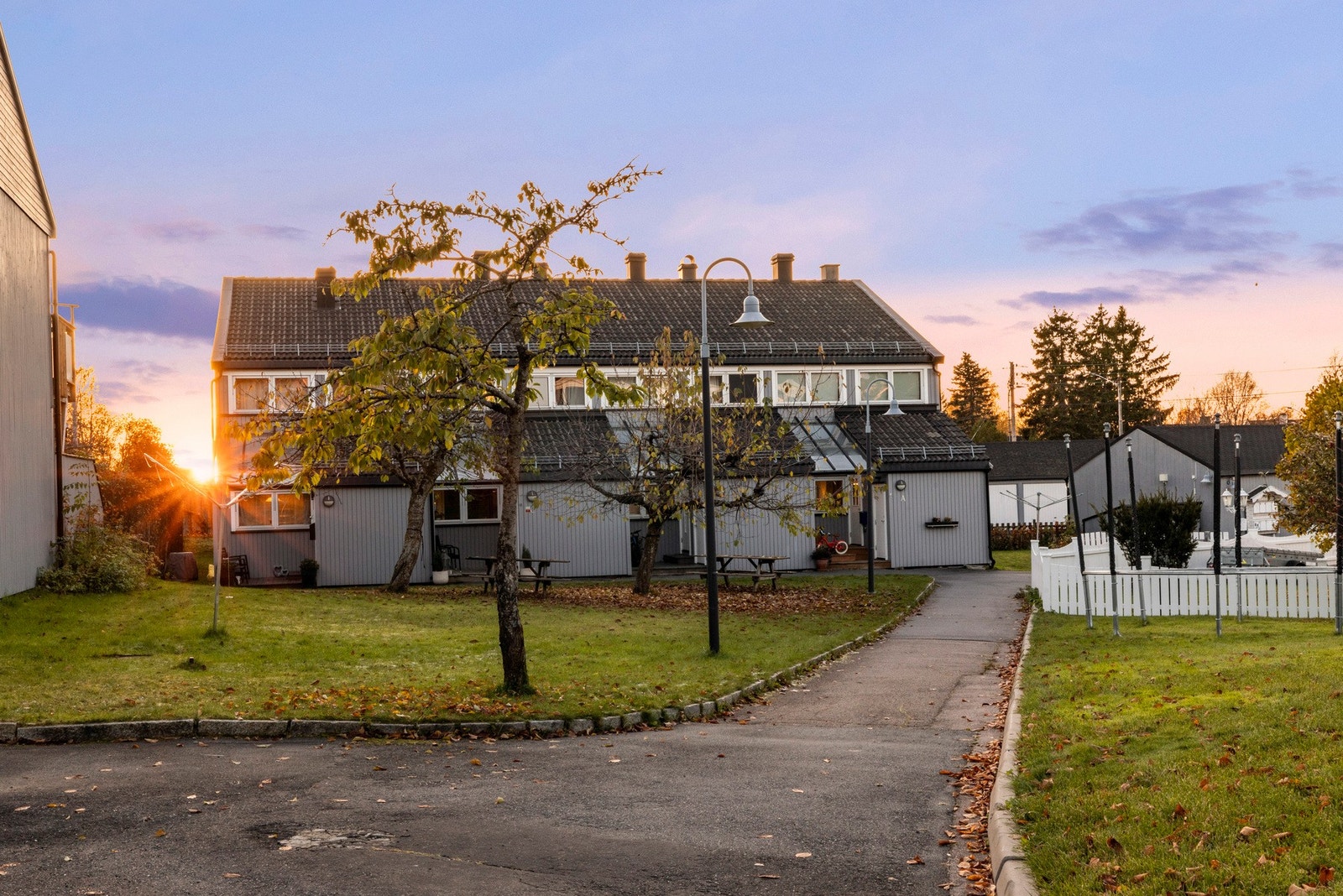 Lun kveldsstemning Galleribilde