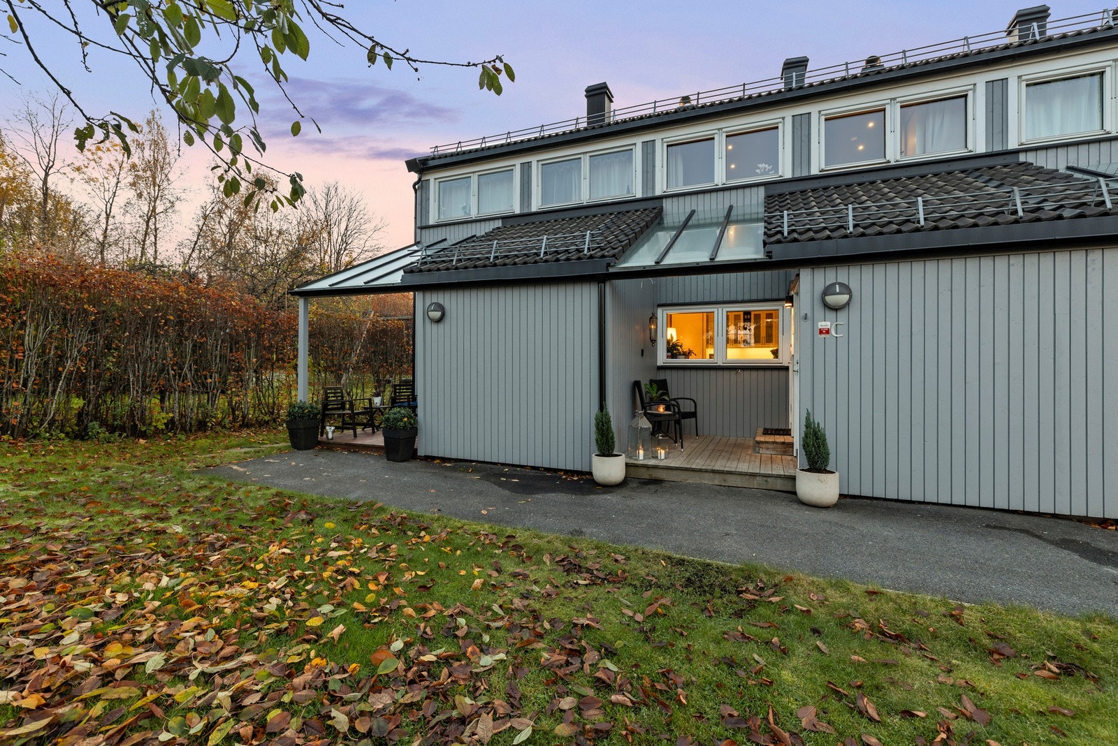 Lun kveldsstemning Galleribilde