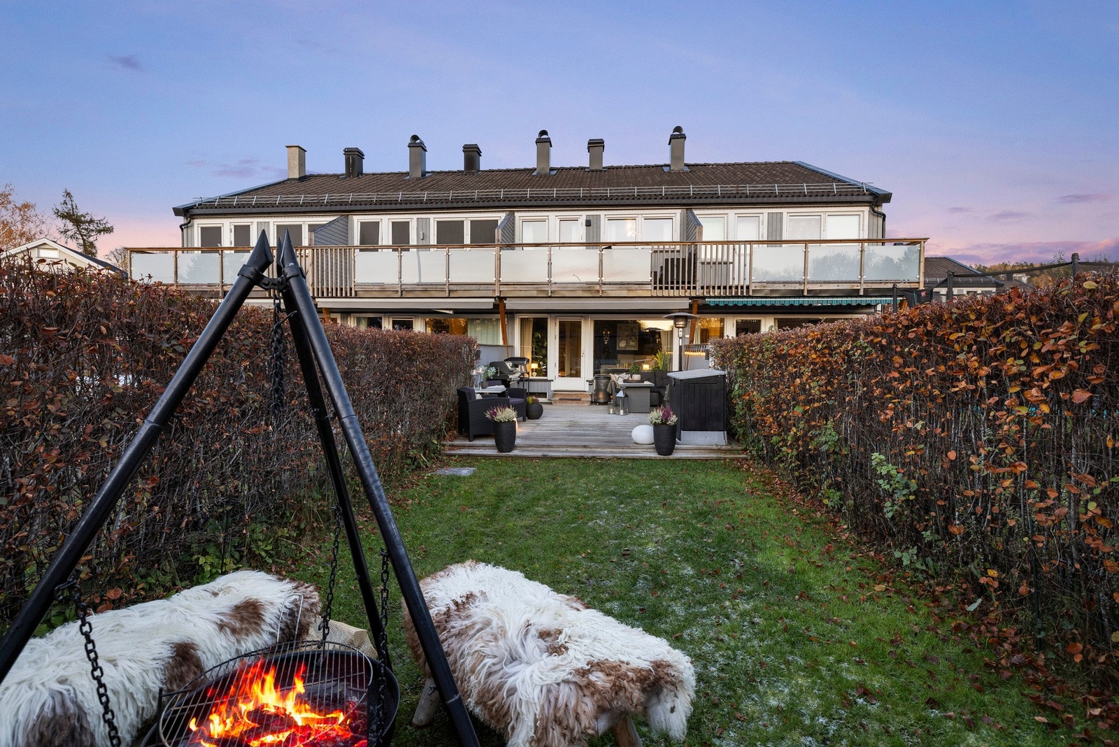 Her er det godt med boltreplass for store og små Galleribilde