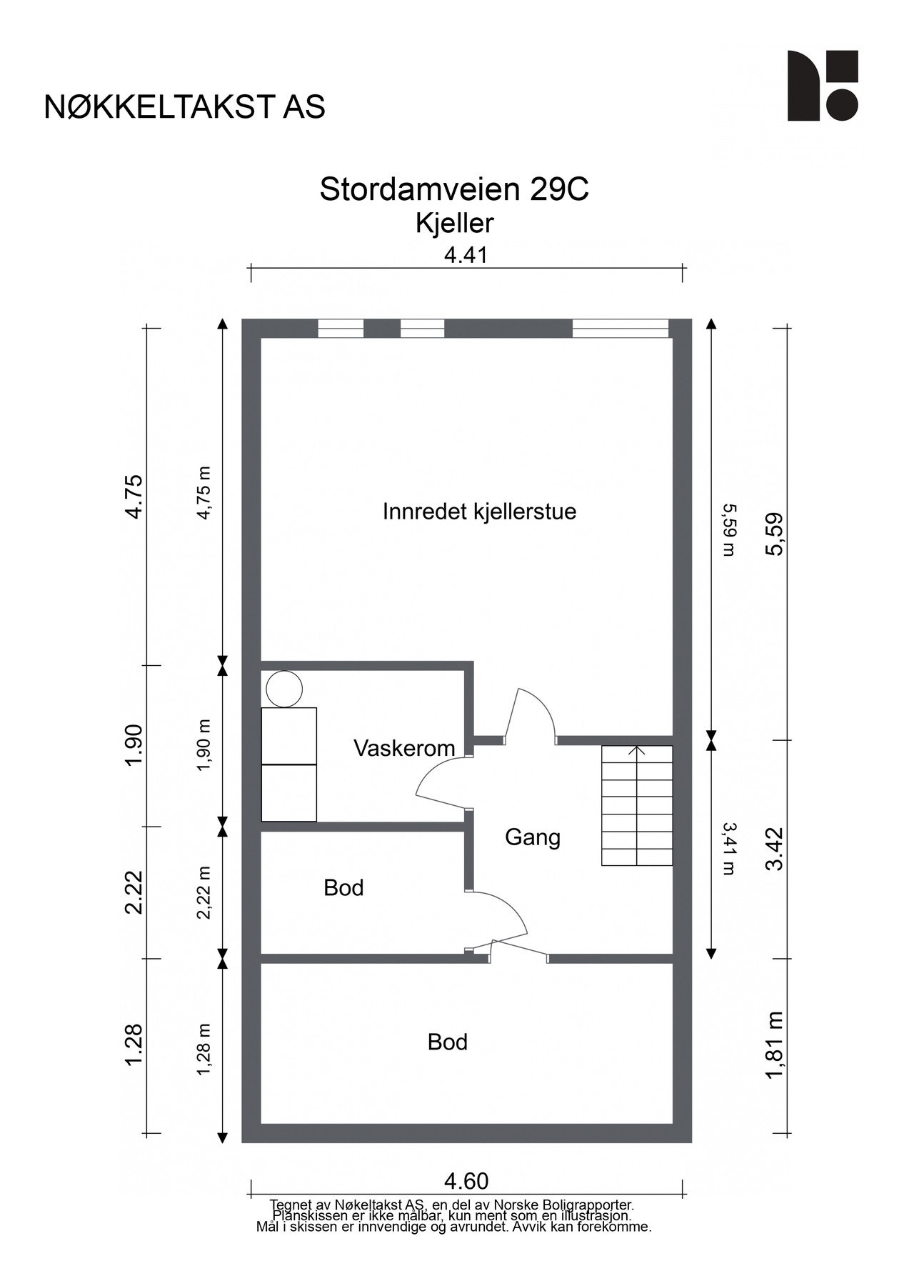 Plantegning - Kjeller Galleribilde