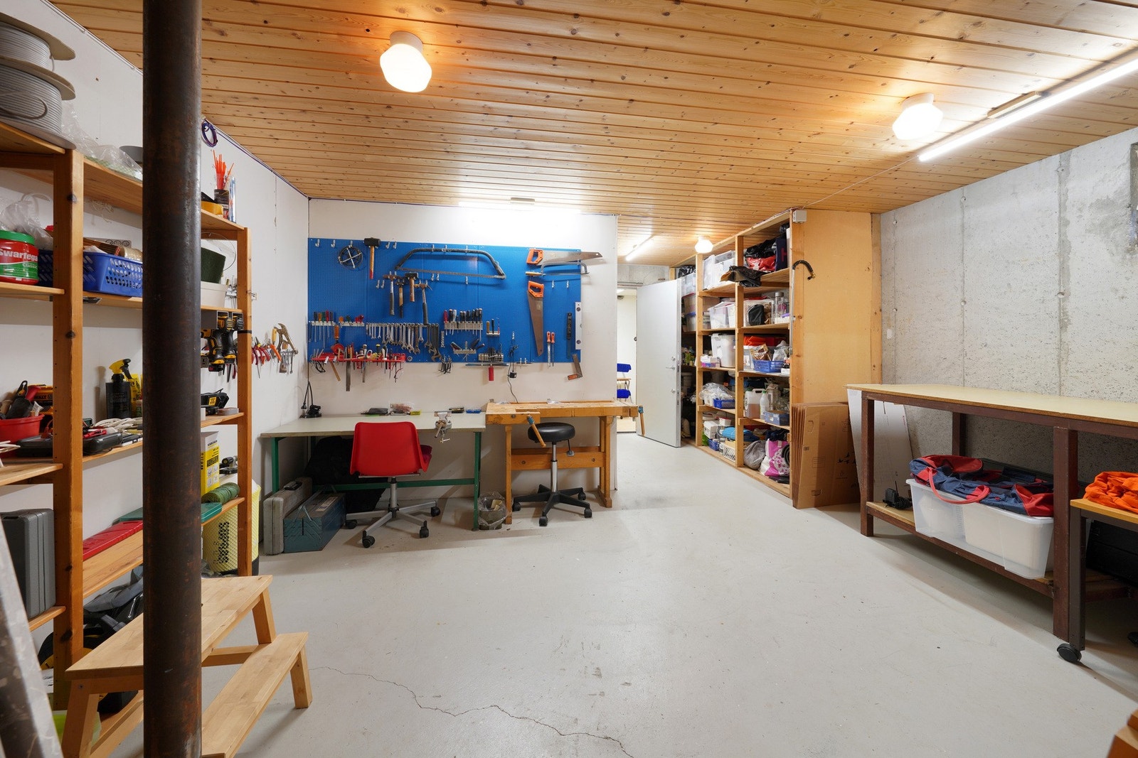 Eget verksted i boligen. Galleribilde