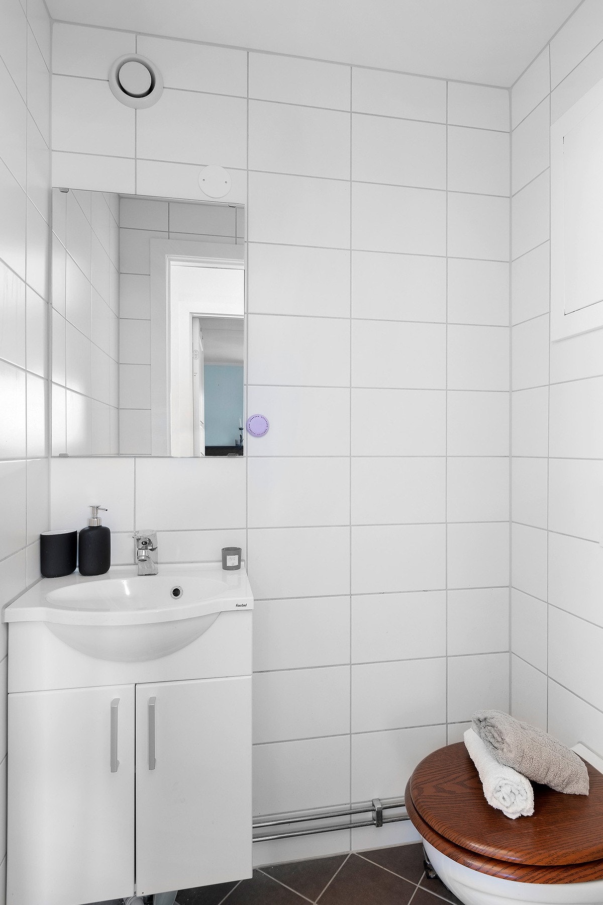 Praktisk, separat WC Galleribilde