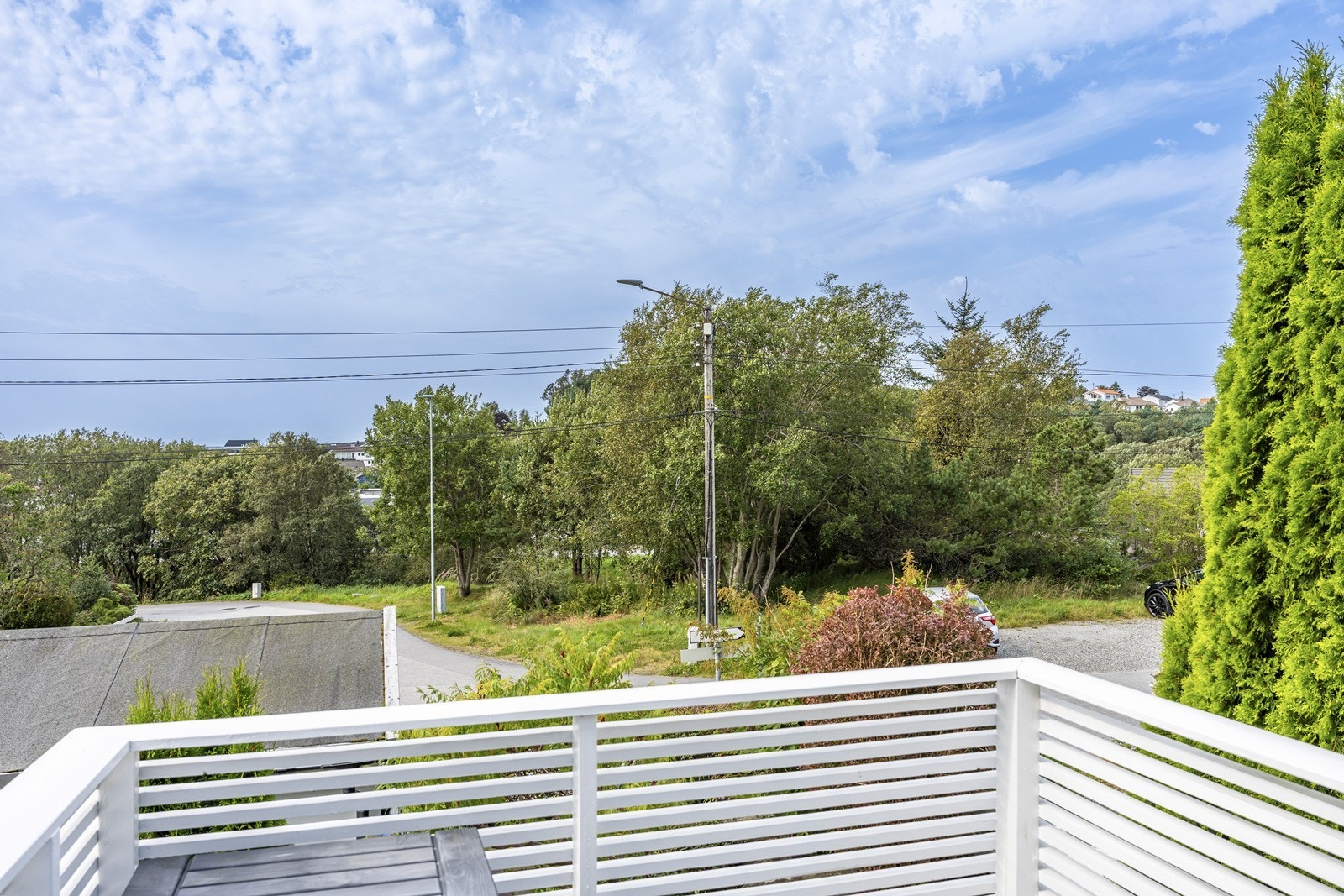 Terrassen mot vest Galleribilde