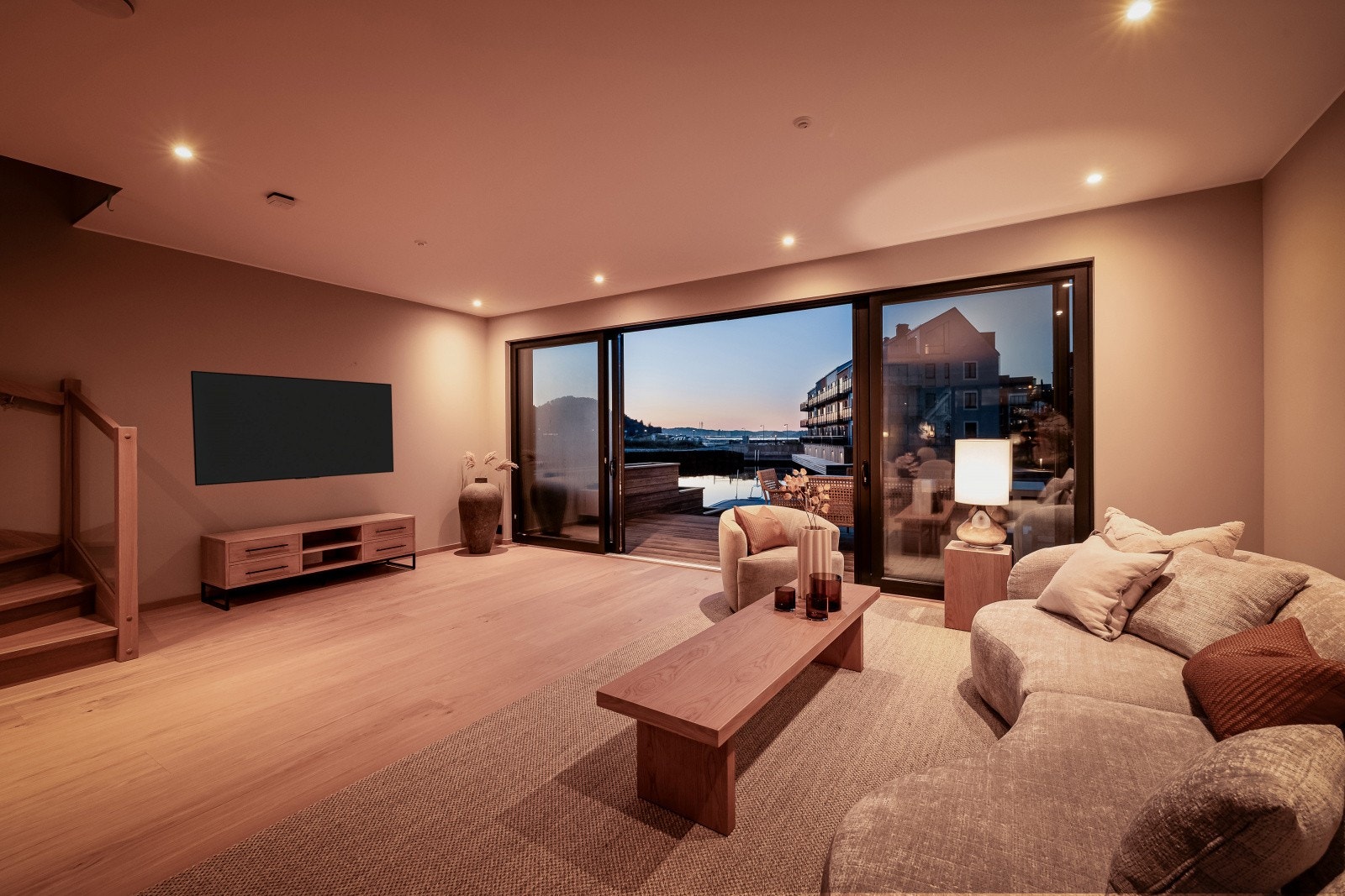 Kveldsstemning Galleribilde