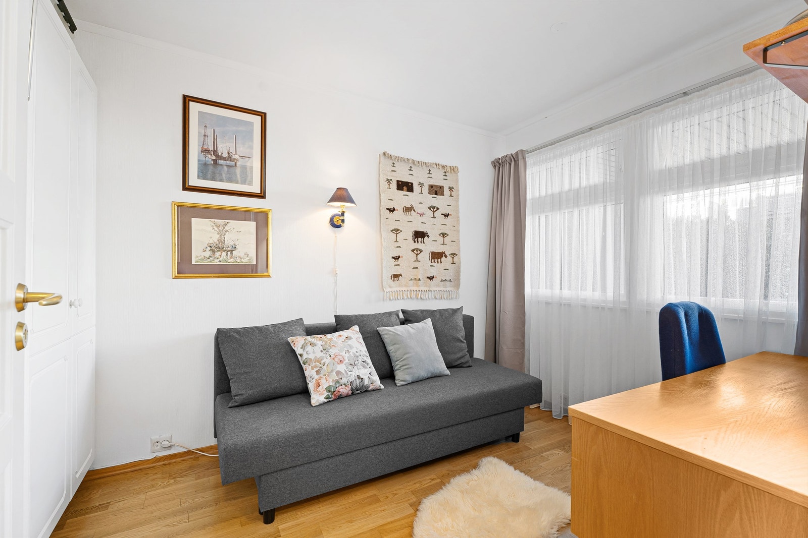 Soverom 2, brukes idag som kontor Galleribilde