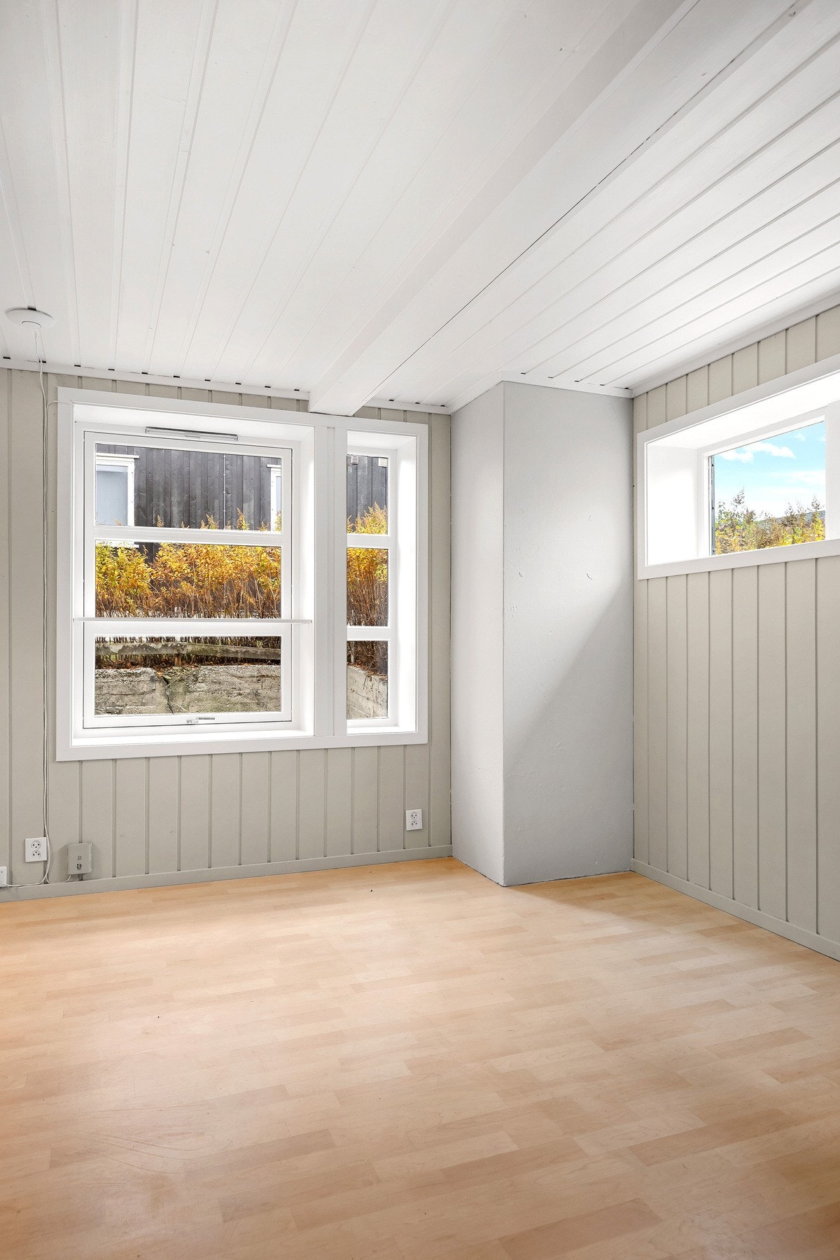 Leiligheten har pipeløp, men det er ikke installert vedovn. Galleribilde