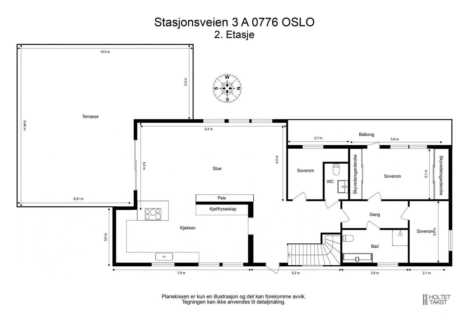 Plantegning 2. etasje. Galleribilde