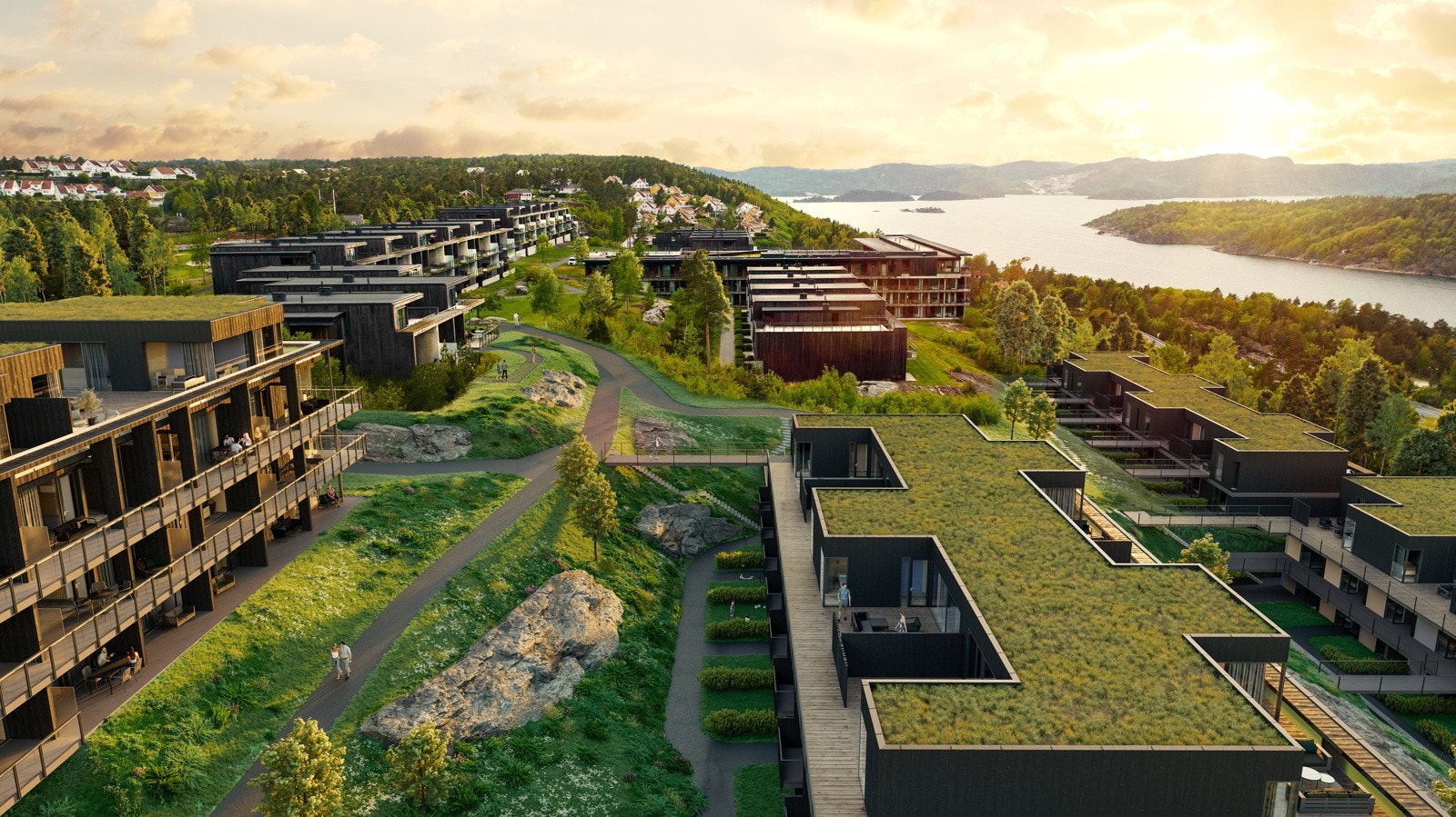 Kragerø sentrum ligger kun 15 minutter unna Kragerø Resort Fri med ferje eller egen båt og er en sjarmerende skjærgårdsperle med yrende folkeliv om sommeren. Galleribilde