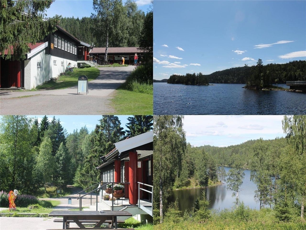 Mariholtet sportsstue finner du 4,5 km inn fra parkeringsplassen ved Munkebekken Borettslag. Her er det utleie av kajakker og fiskestenger på sommerstid og kveldsåpent på vintertid for de som liker å gå kveldstur på ski. Galleribilde