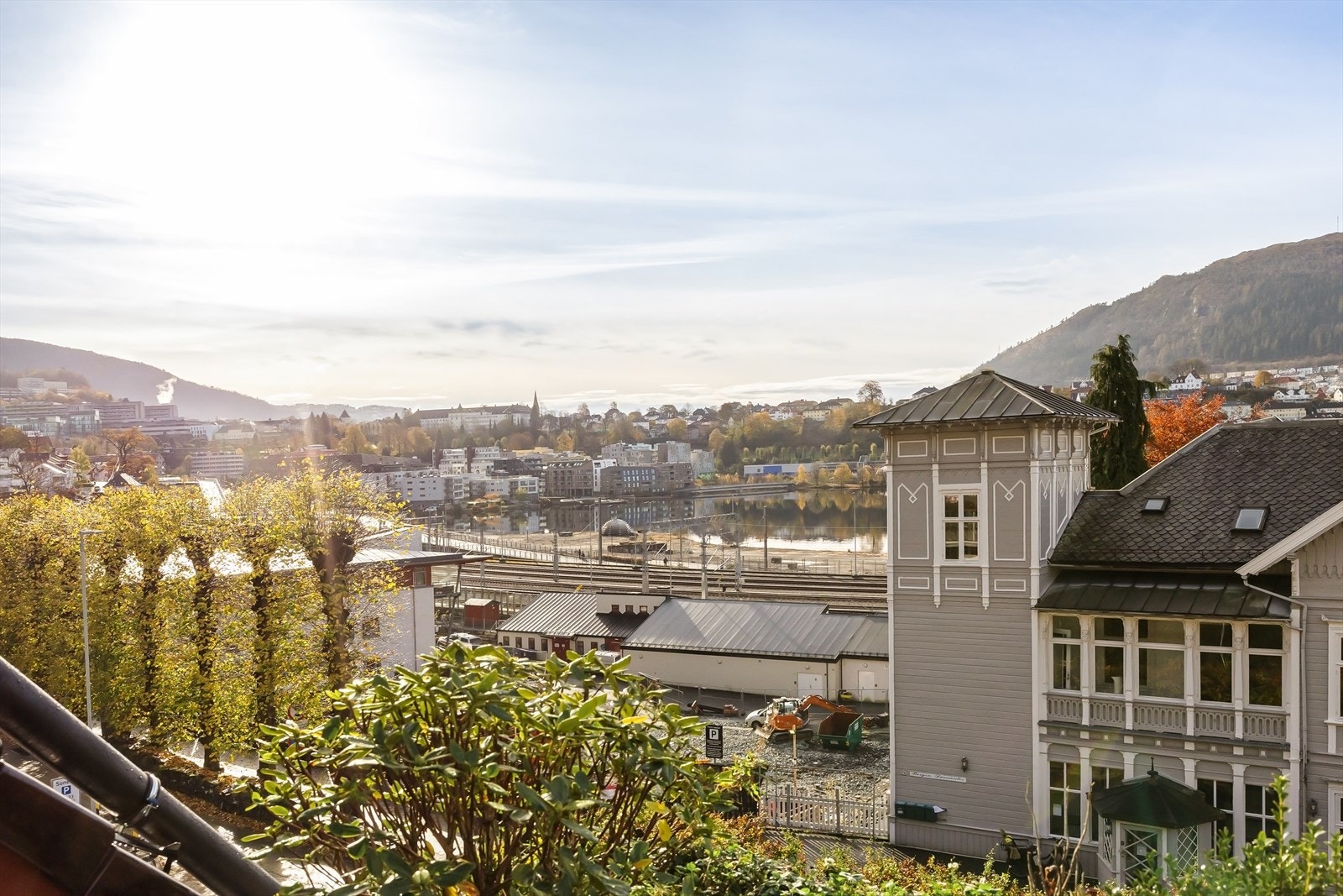 En utsikt å trives med. Galleribilde
