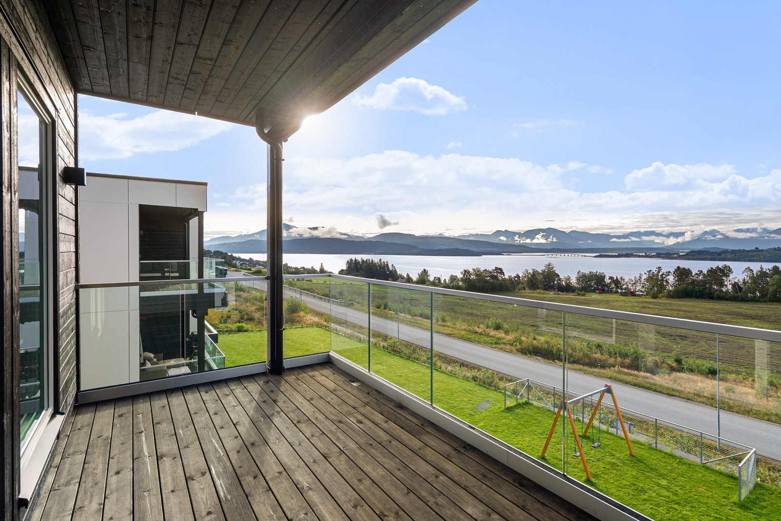 Overbygd veranda på ca 11 m² Galleribilde