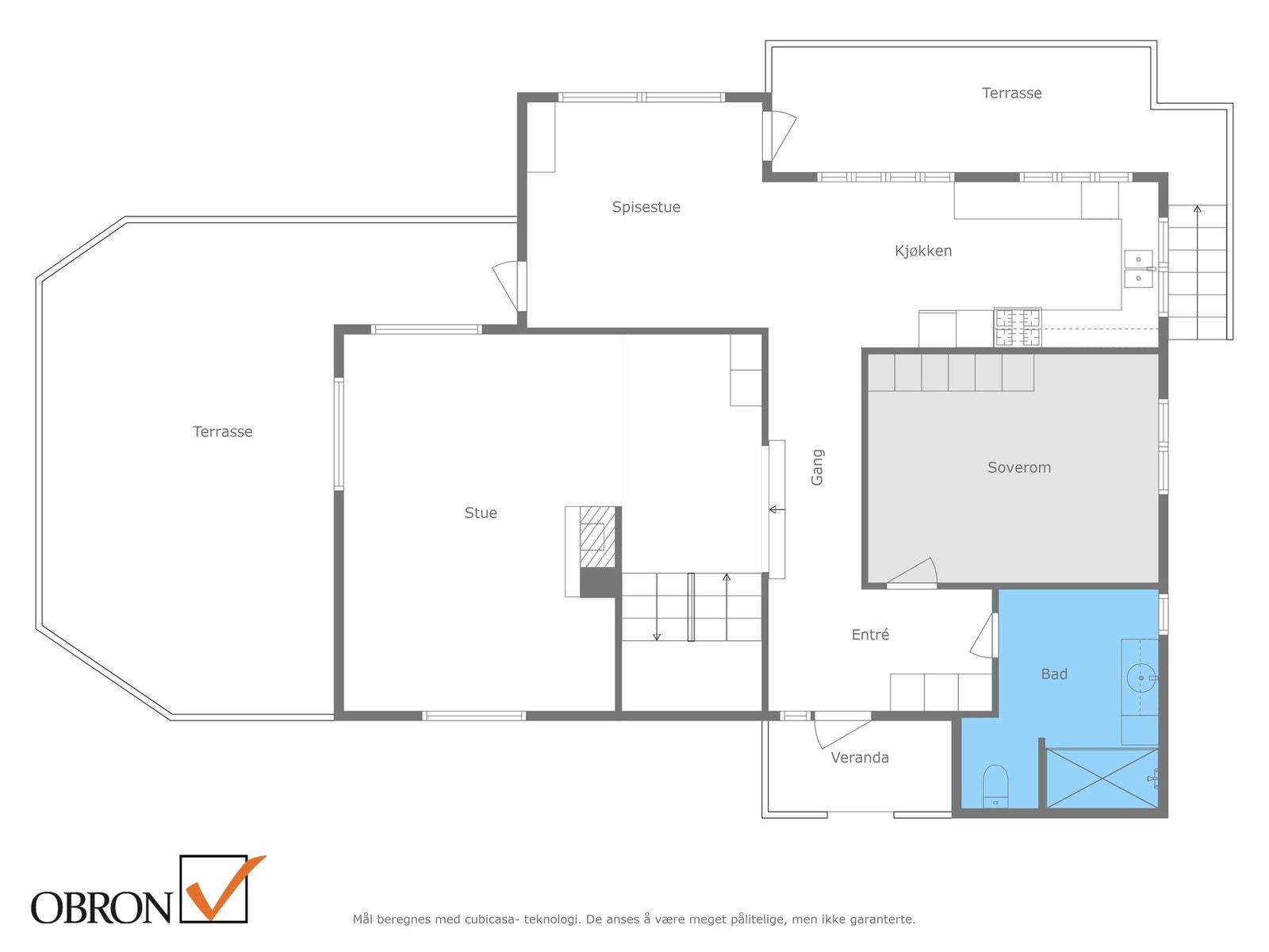 Plan hovedetasje Galleribilde