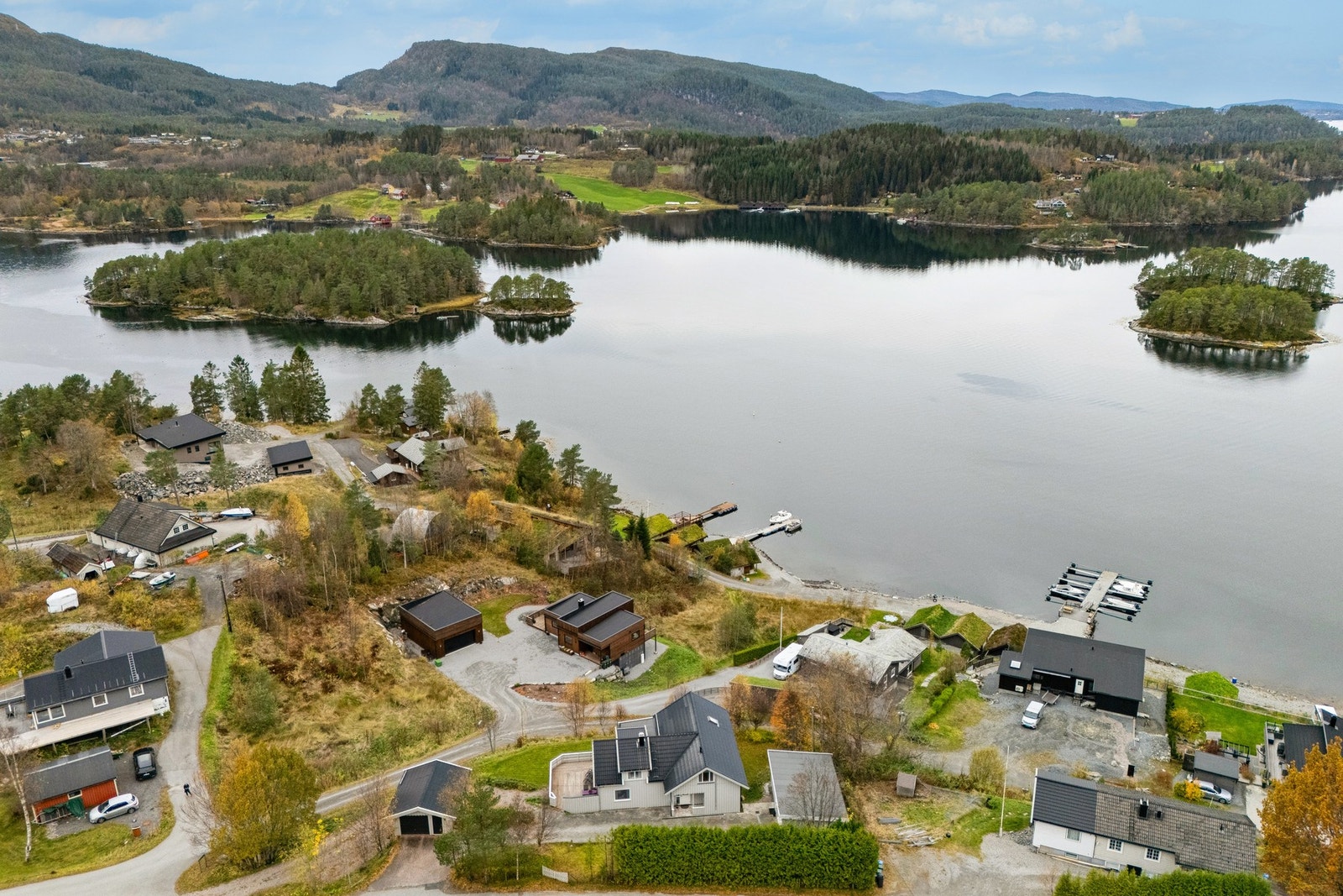 Drone, oversiktsbilde Galleribilde