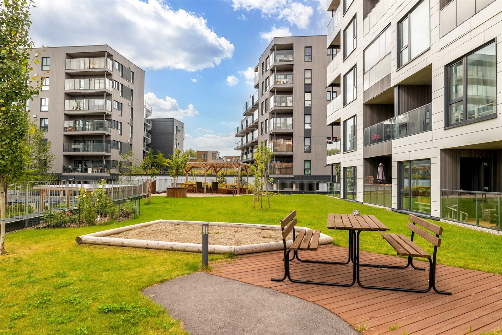 Utearealer Galleribilde