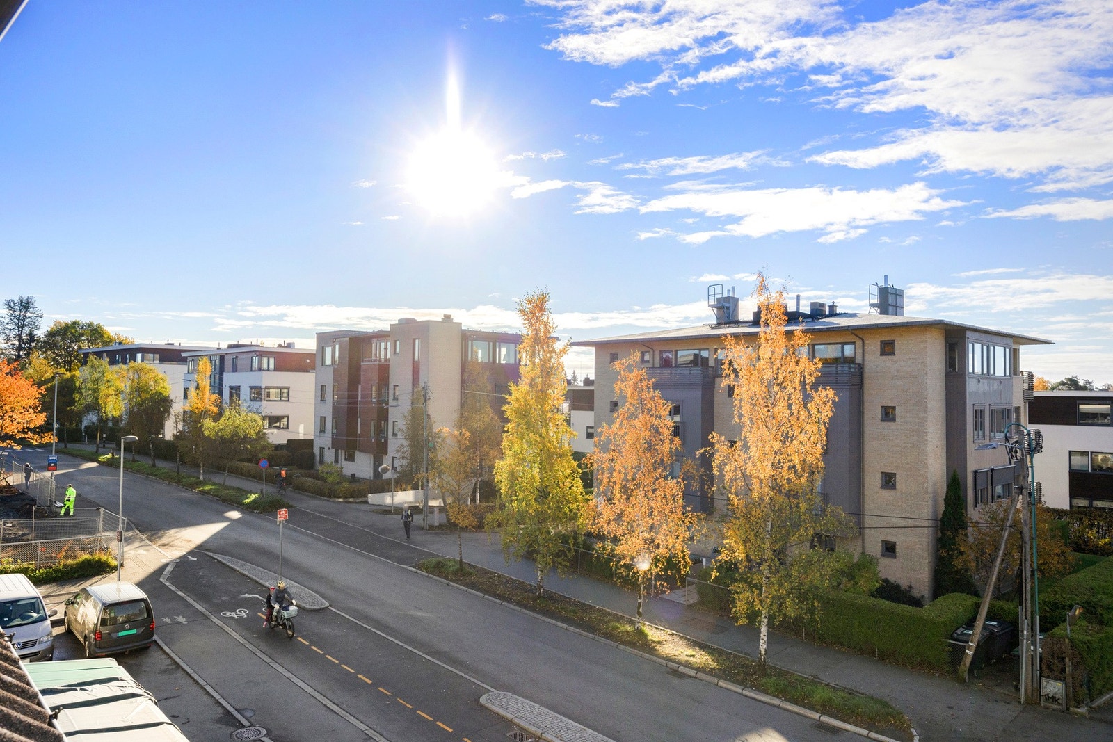 Utsyn fra leiligheten Galleribilde