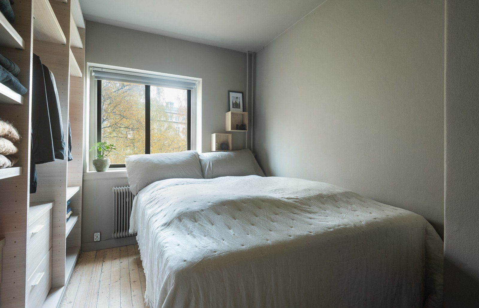 Soverommet vender mot bakgårdspark (nye Sophies Minde). Galleribilde