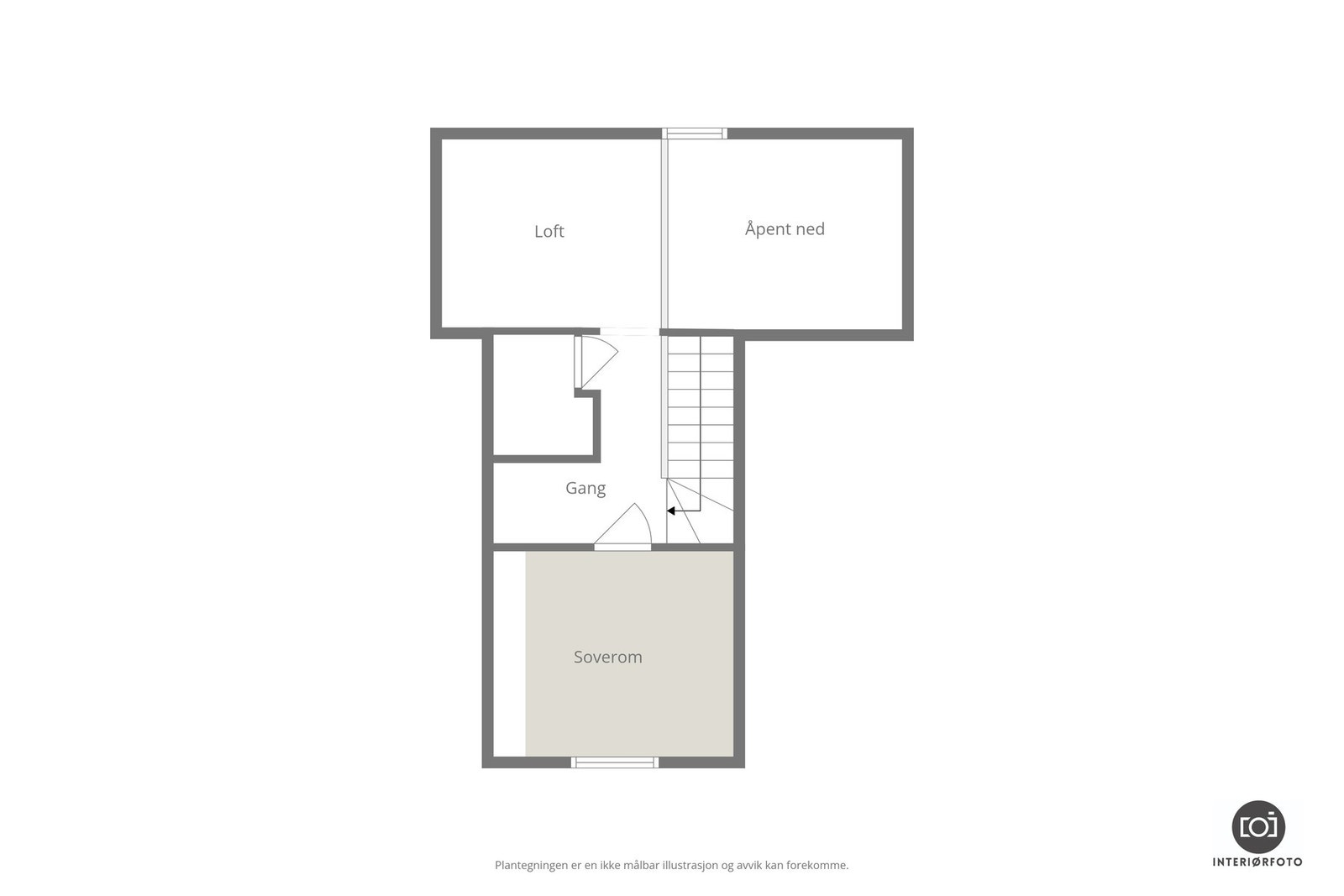 Plantegning 3.etasje. Galleribilde