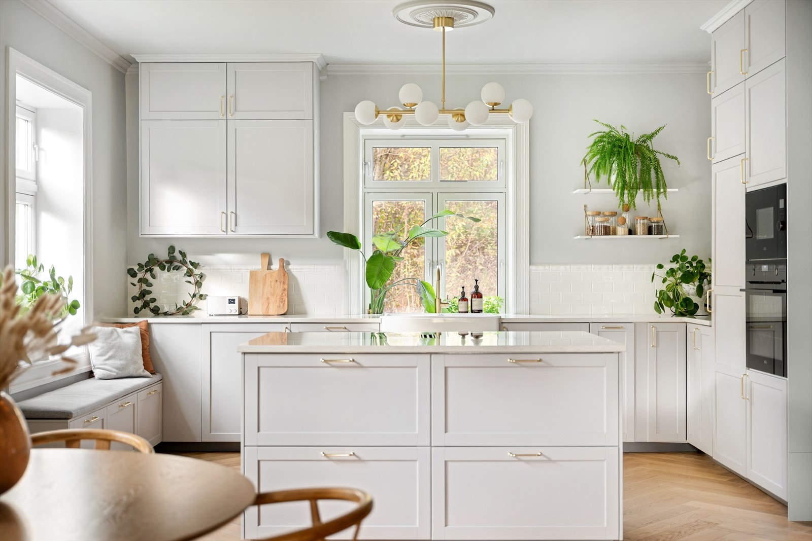 Her kan du tilberede et godt måltid, og samtidig underholde gjestene. Galleribilde