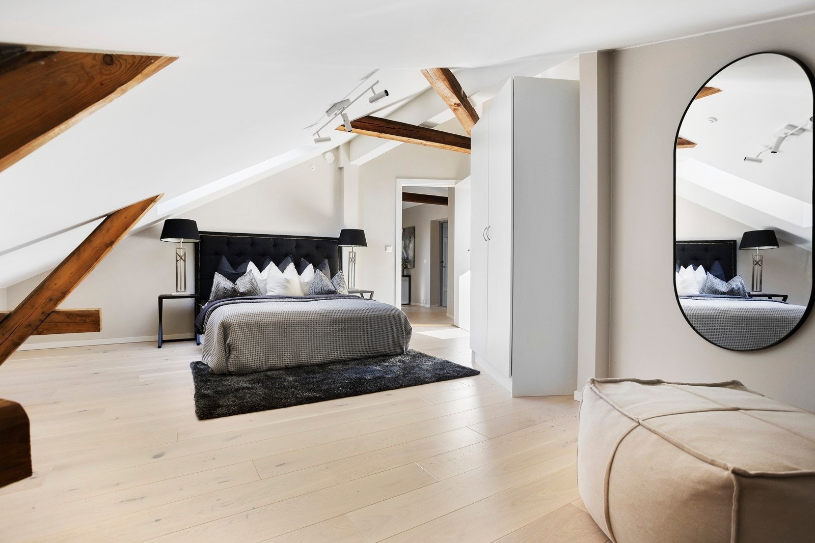 Hovedsoverommet er av meget god størrelse Galleribilde