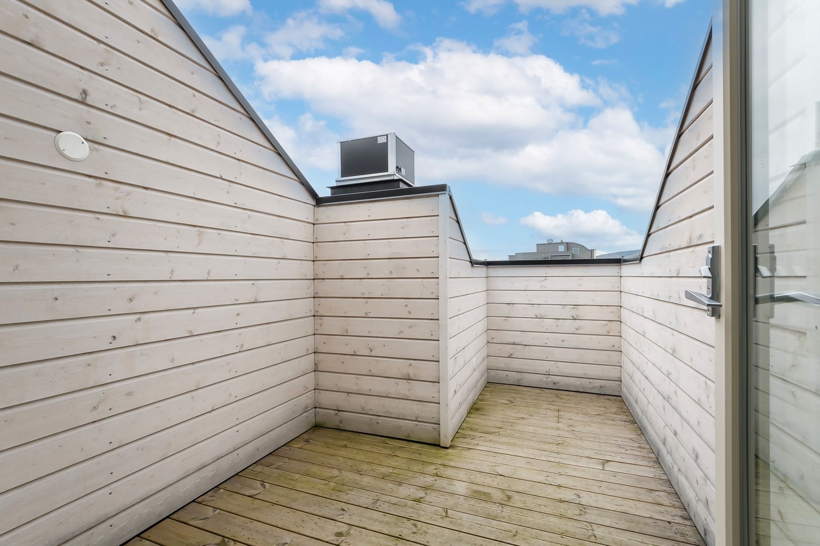 Privat, nordvestvendt takterrasse Galleribilde