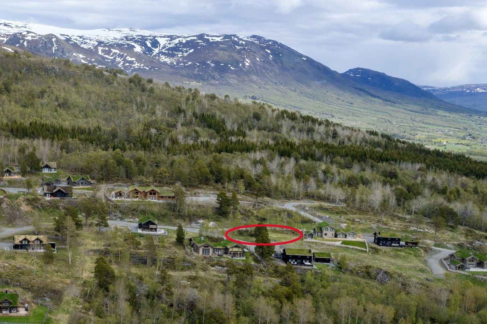 Oversiktsbilde med markering Galleribilde