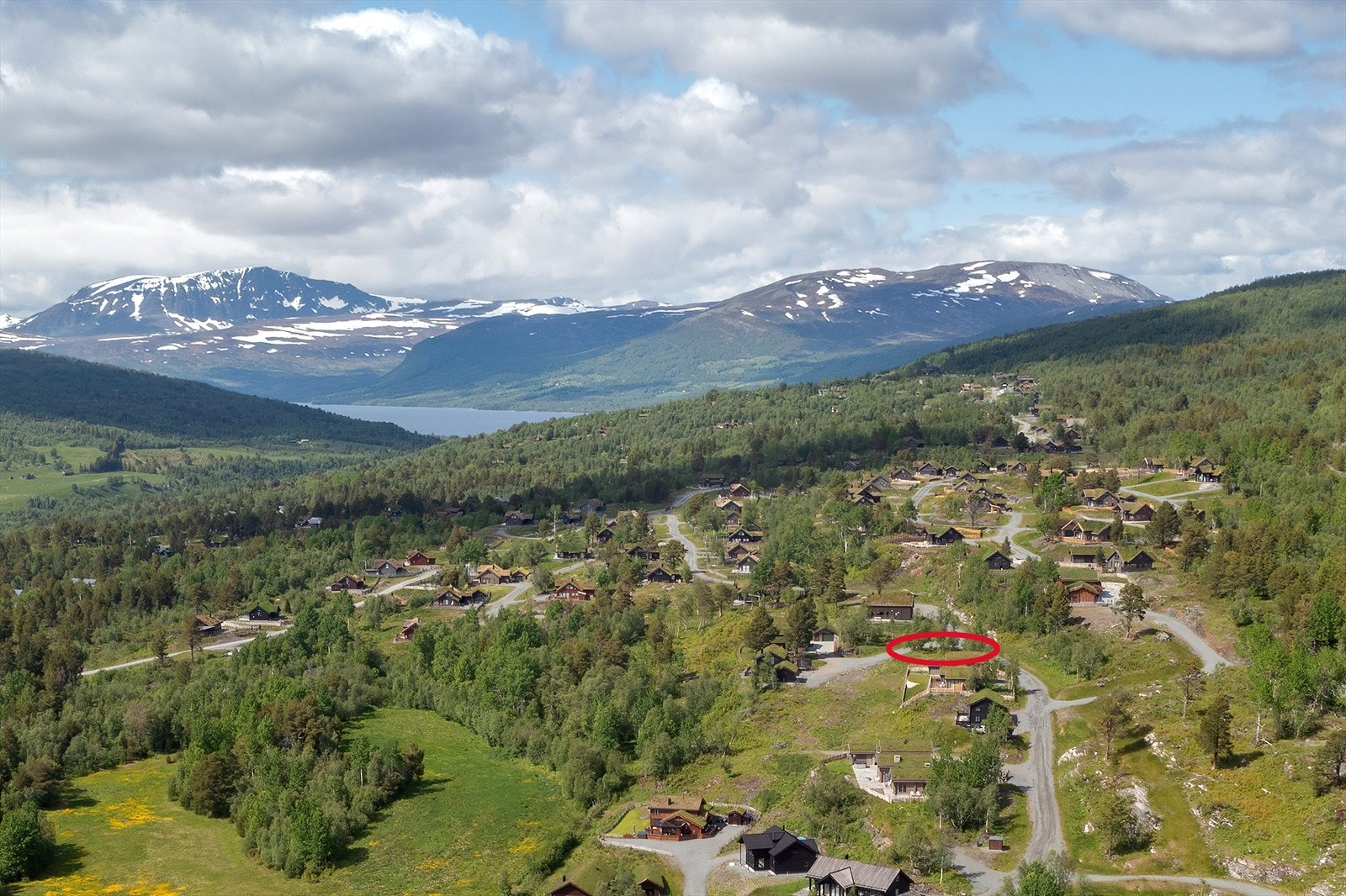 Oversiktsbilde med markering Galleribilde