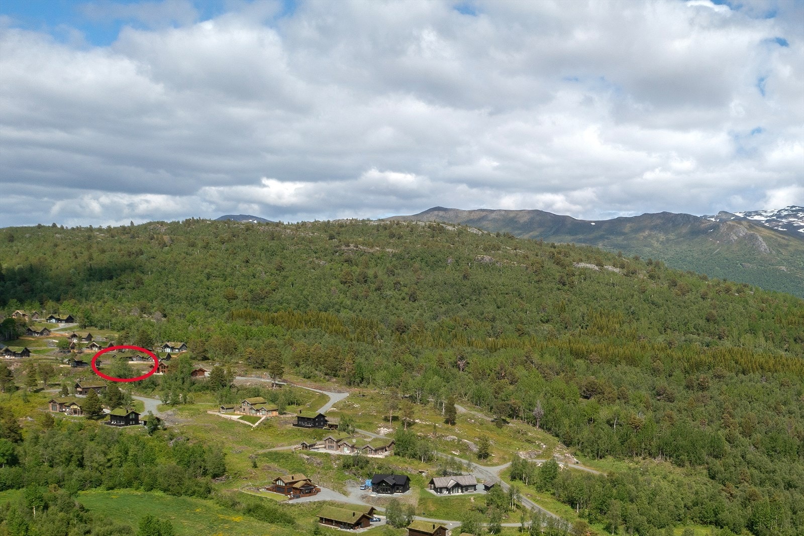 Oversiktsbilde med markering Galleribilde