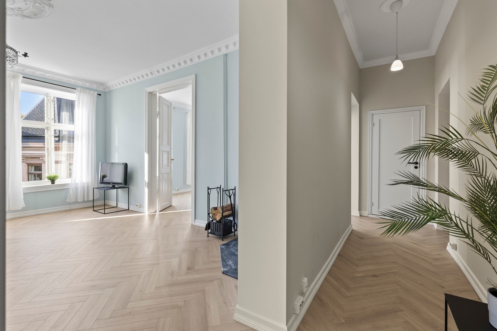 Alle overflater er nylig malt. Galleribilde