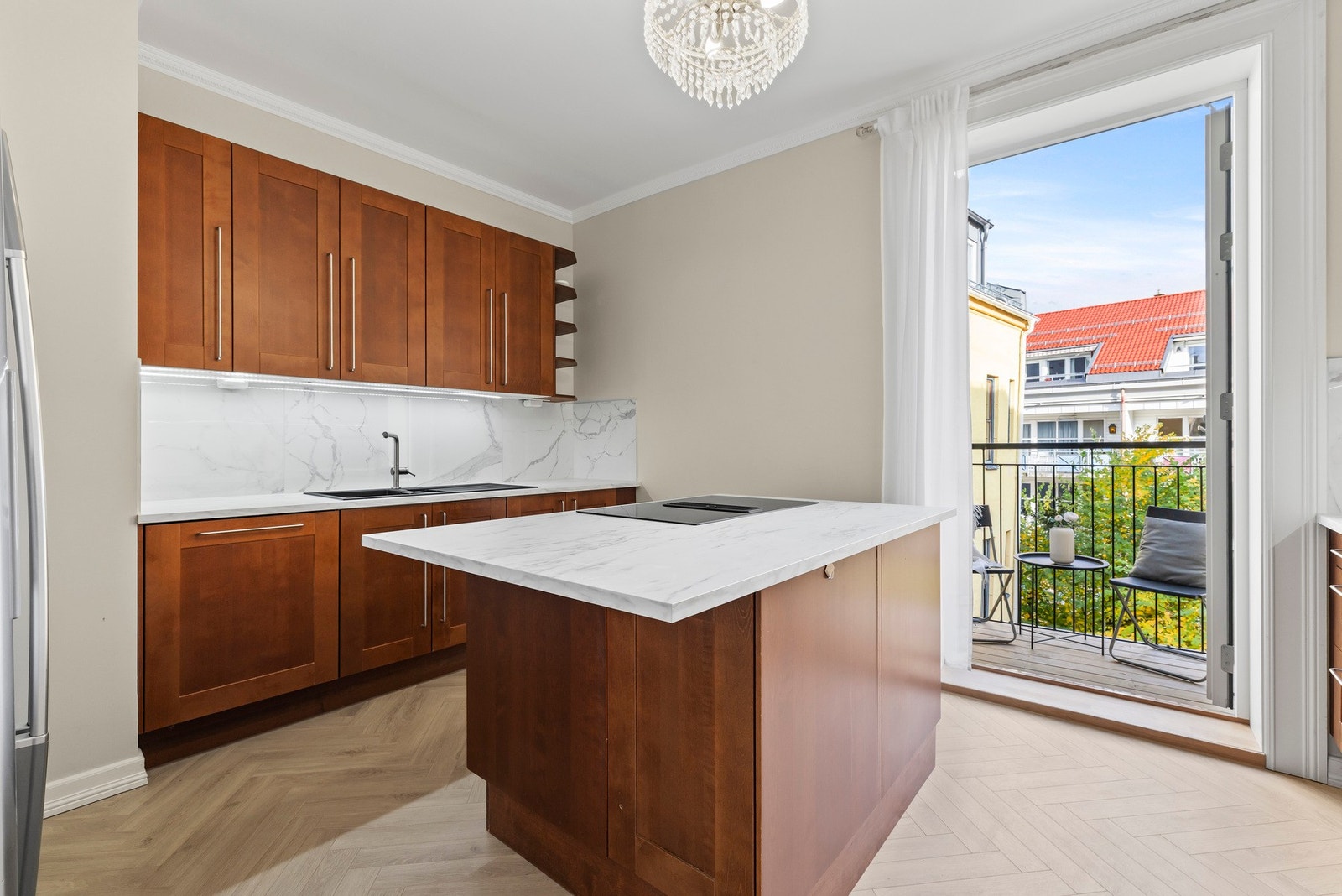 Kjøkkenet ble flyttet i 2025. Galleribilde