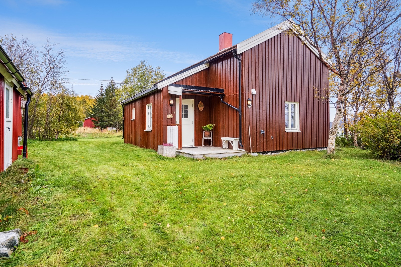 Flotte uteområder med opparbeidet hage Galleribilde