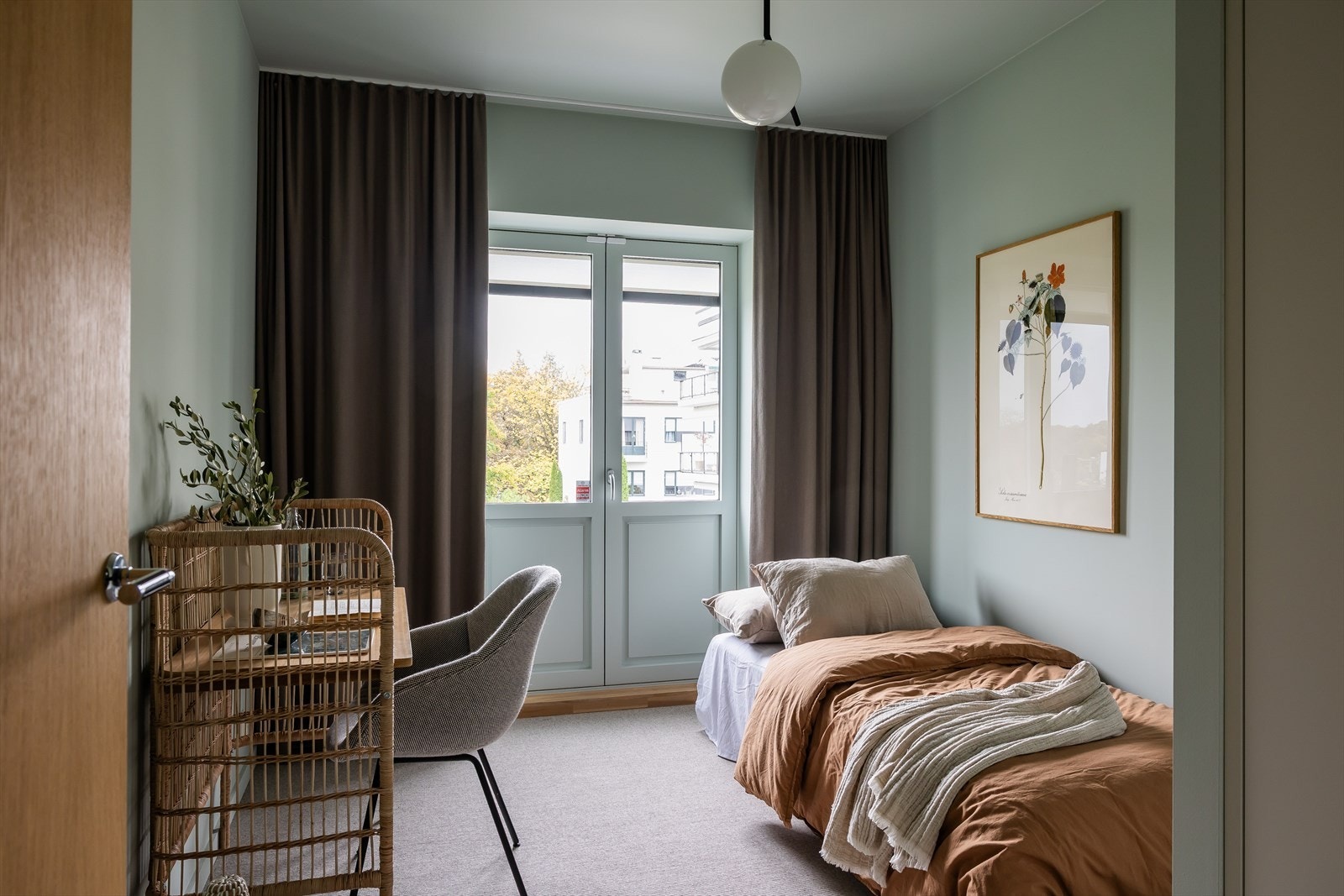 Soverom 3 med fransk balkong. Galleribilde