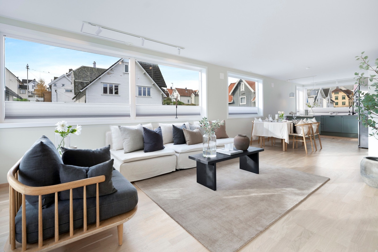 Leiligheten har en god planløsninger og hver kvadratmeter er godt utnyttet. Galleribilde