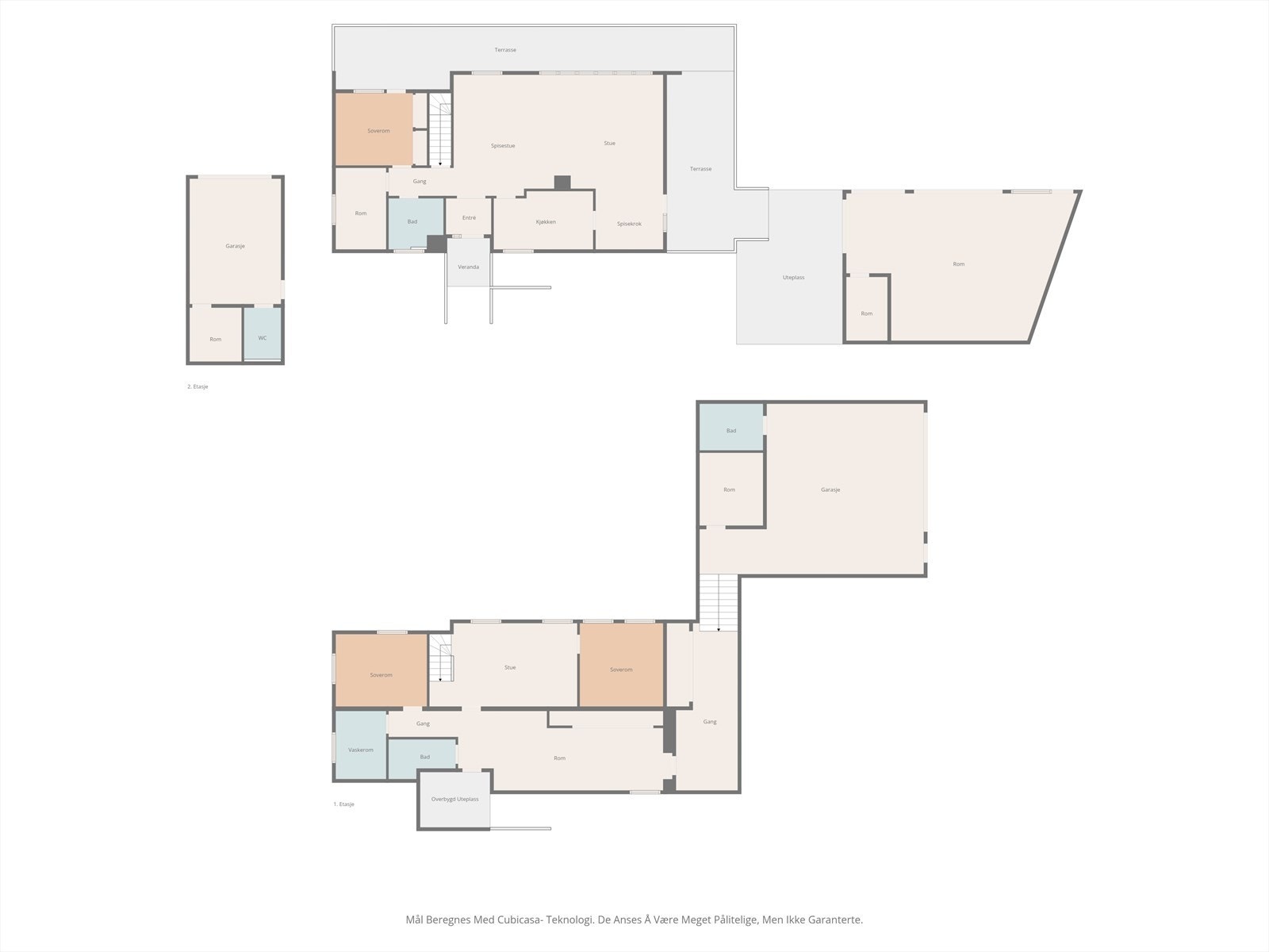 Planoversikt over eiendommen. Galleribilde