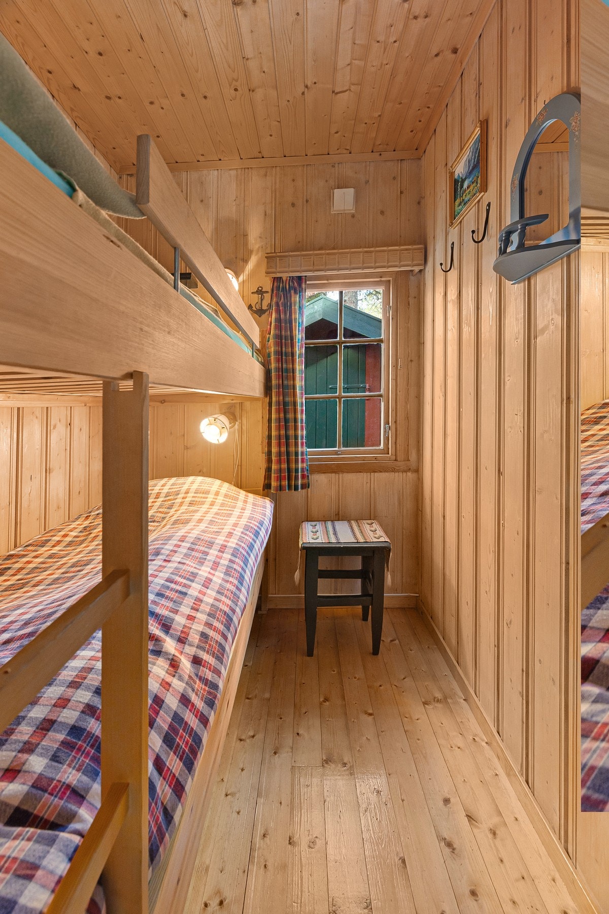 Hytta har to koselige soverom med totalt 5 sengeplasser. Galleribilde