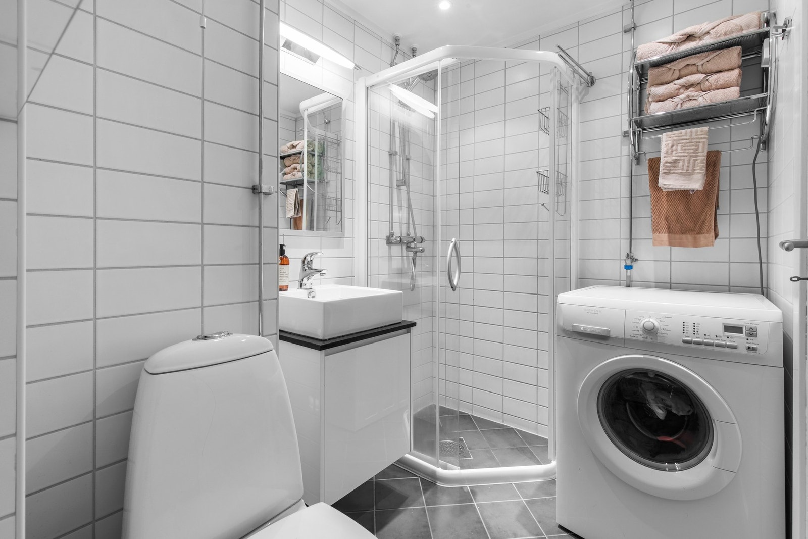 God plass til vaskemaskin Galleribilde