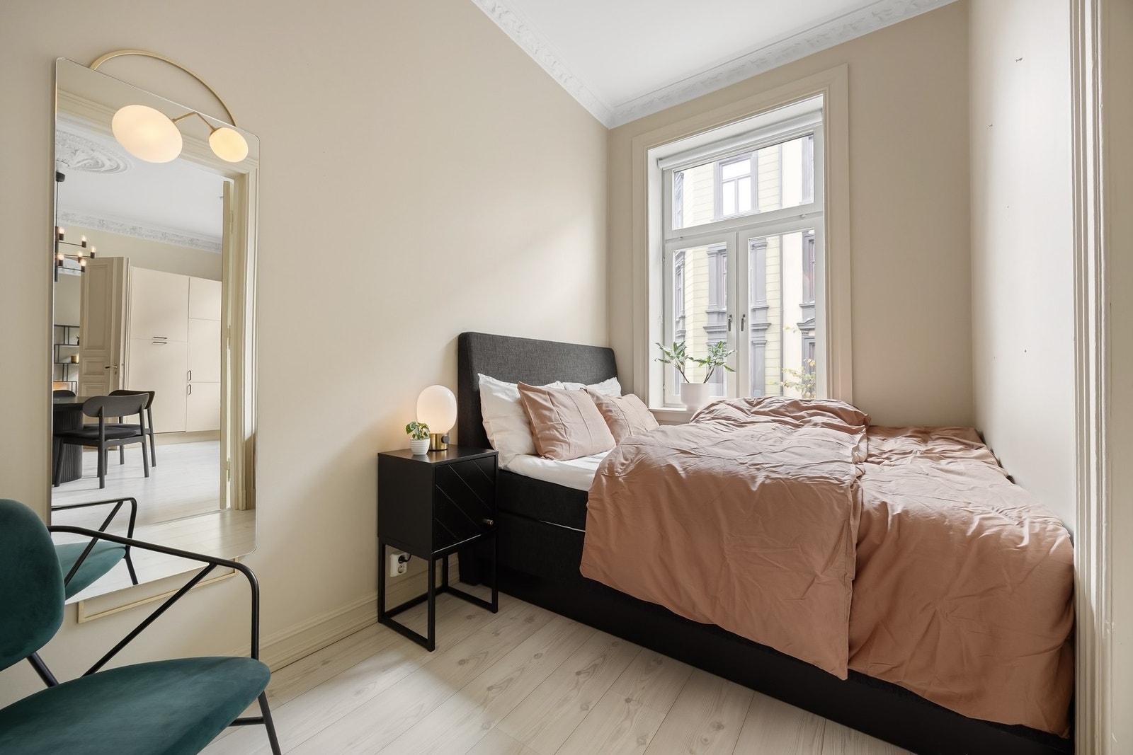 Hovedsoverommet plass til dobbeltseng. Galleribilde