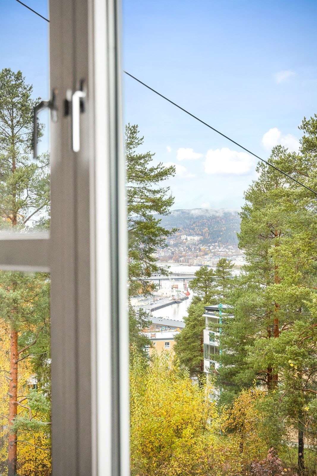 Utsikt fra stue Galleribilde