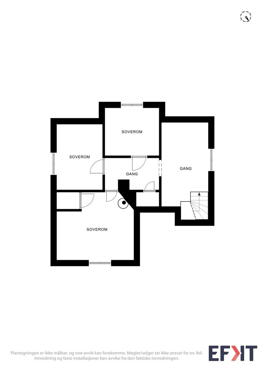 Plantegning 2. etasje.