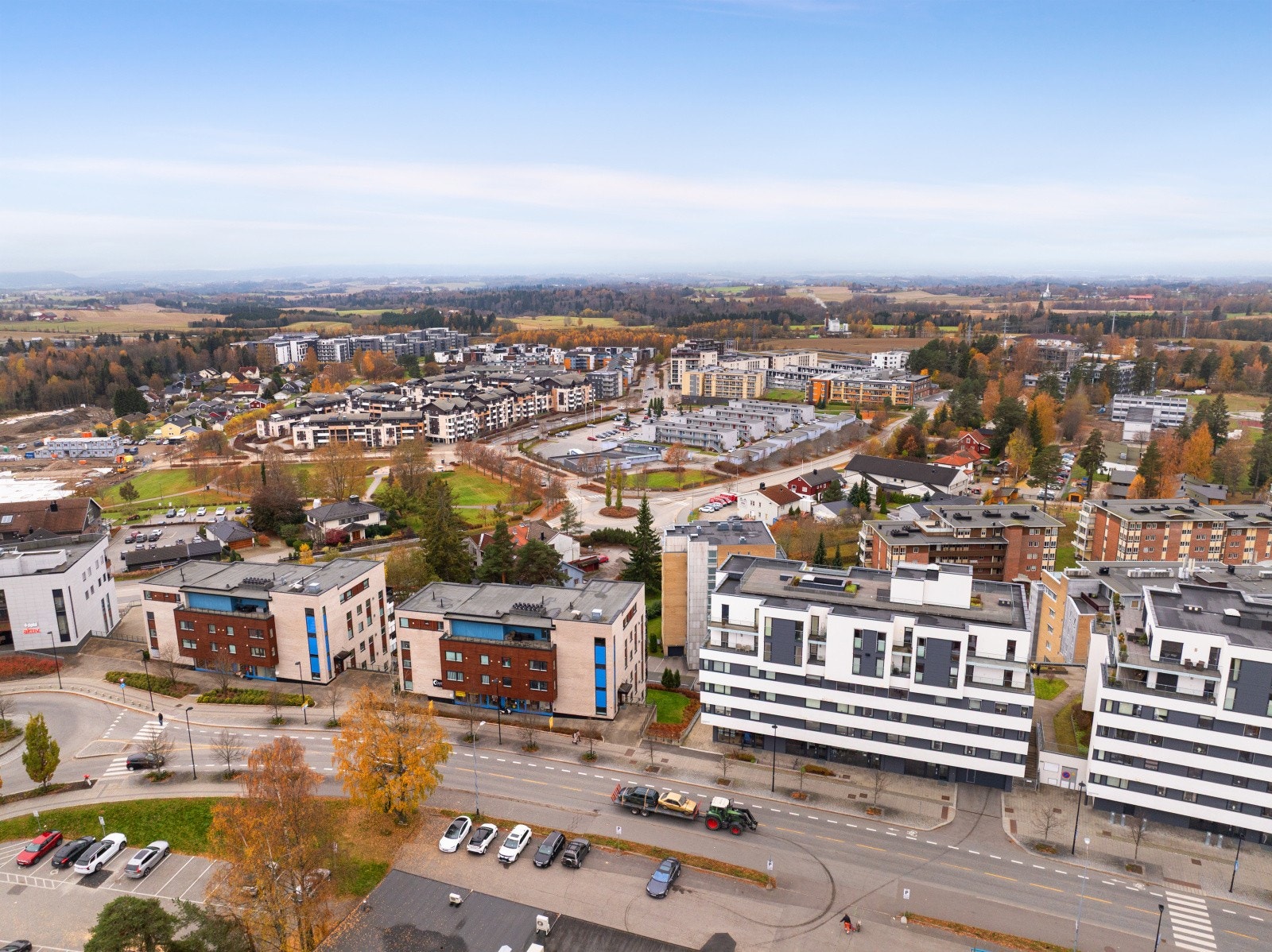 Oversiktsbilde over sameiet og Jessheim Galleribilde