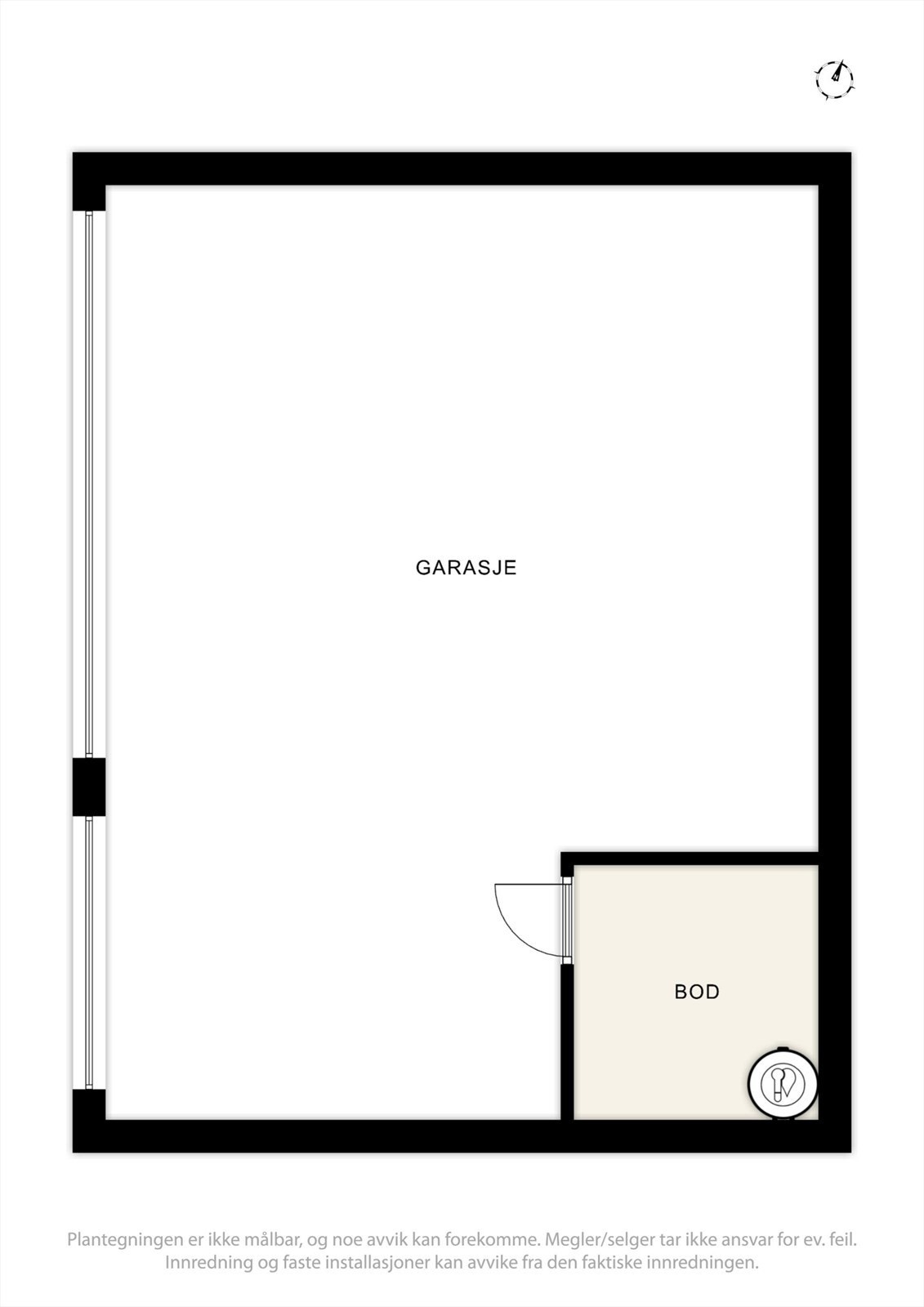 Plantegning. Galleribilde