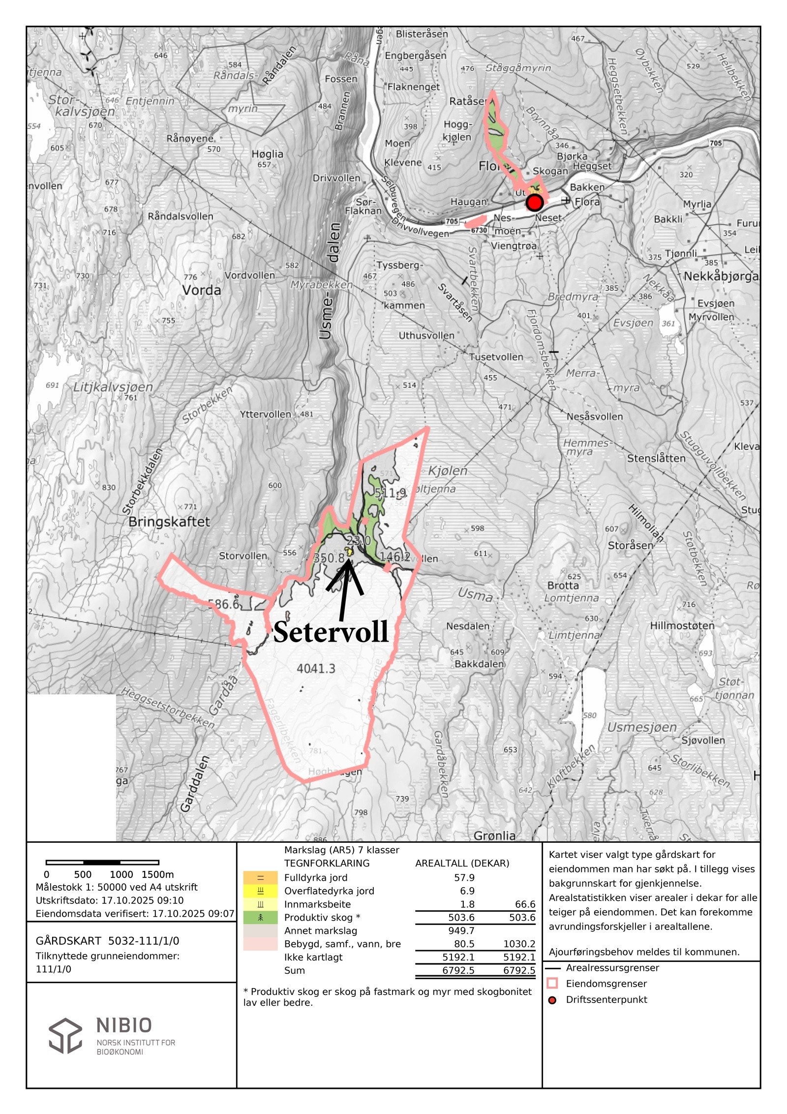 NIBIO gårdskart Galleribilde