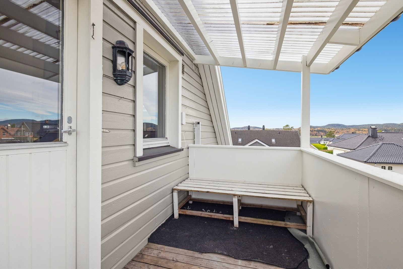 Overbygd balkong på 5 kvm Galleribilde