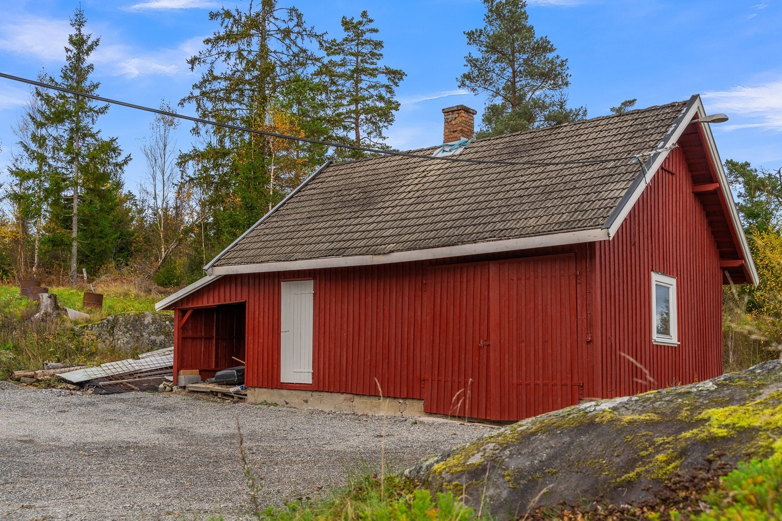 Anneks bestående av bod, isolert bod og carport Galleribilde