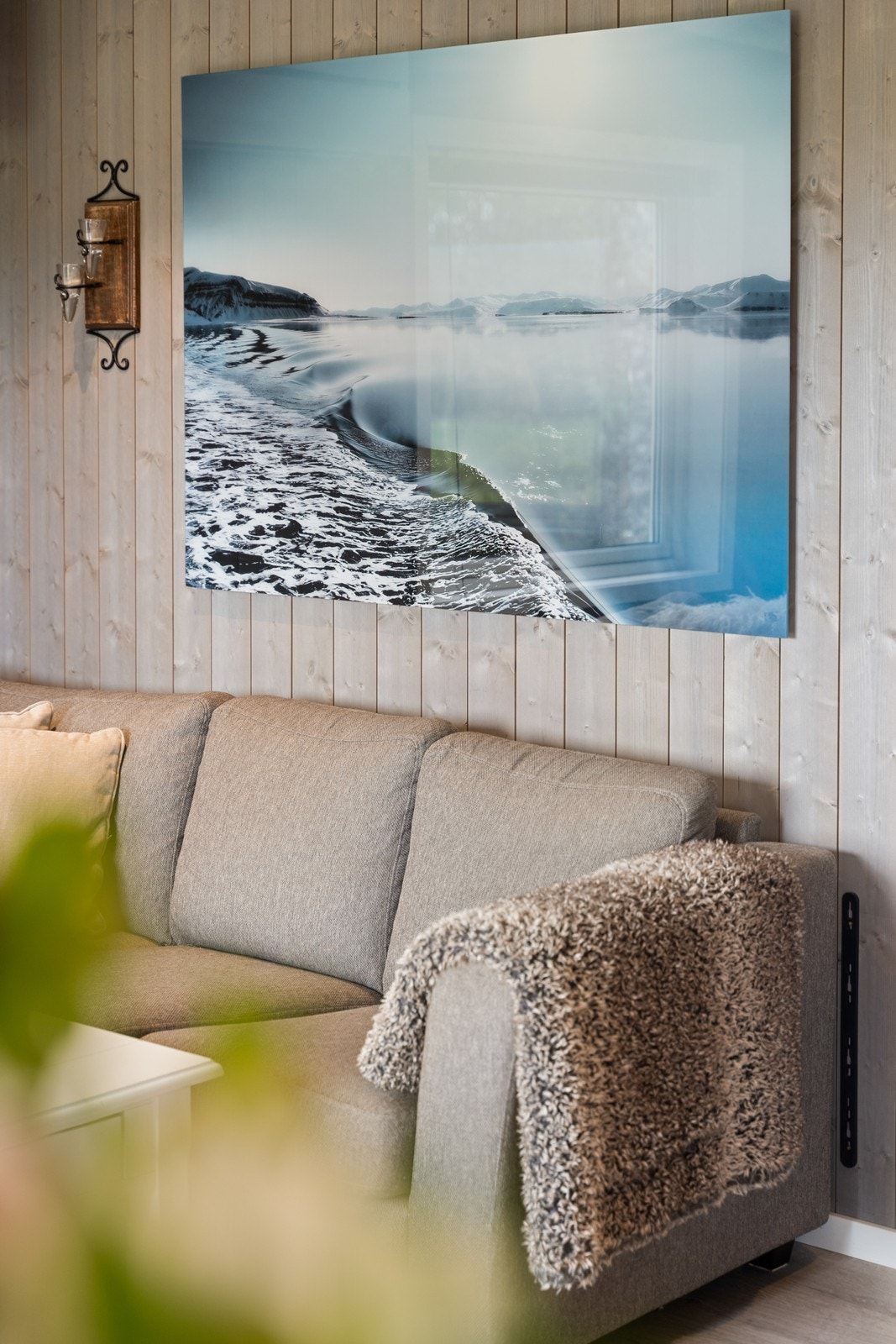 Her er det duket for koselige kvelder med gjestene Galleribilde