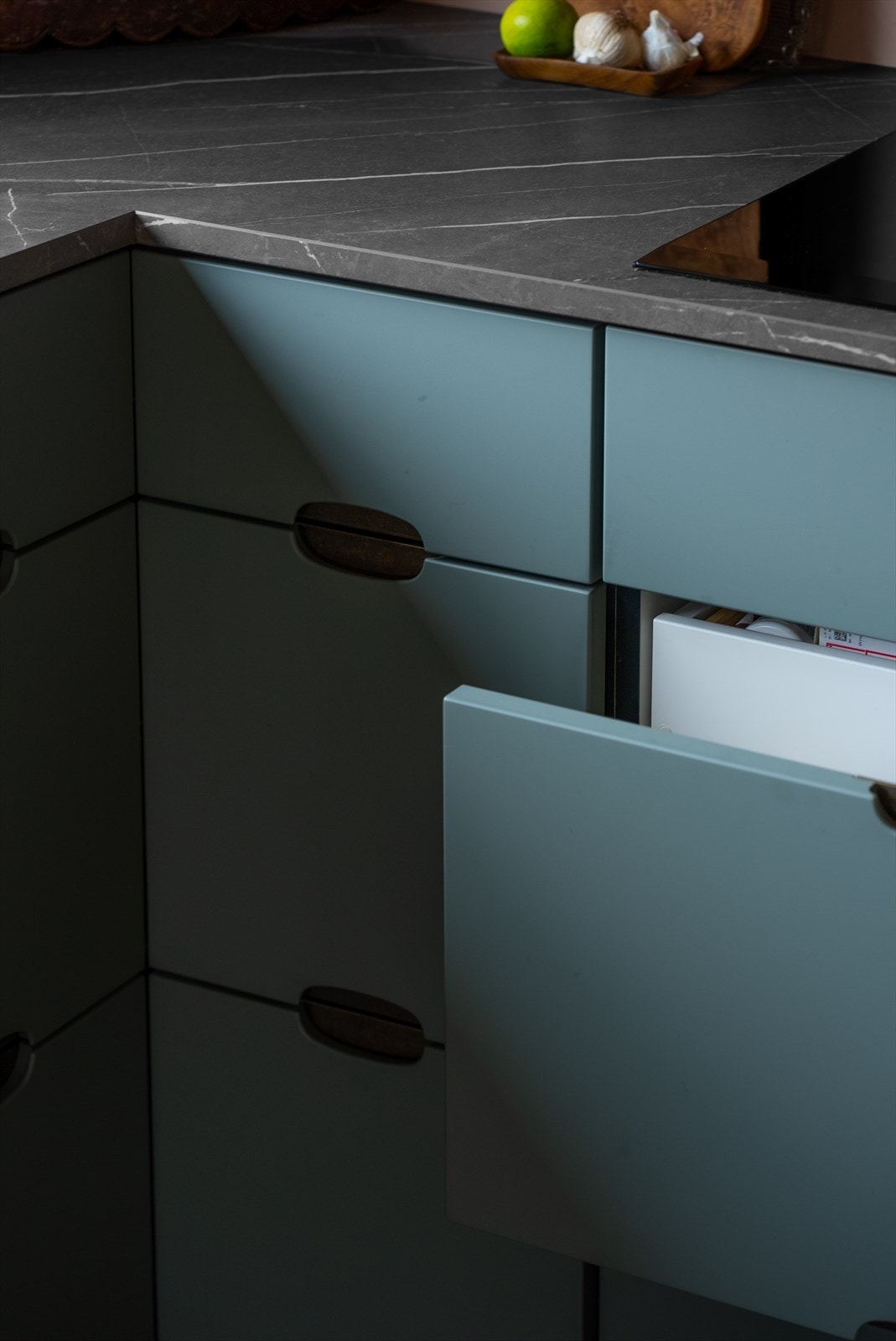 Detaljbilde fra kjøkkenet. Galleribilde