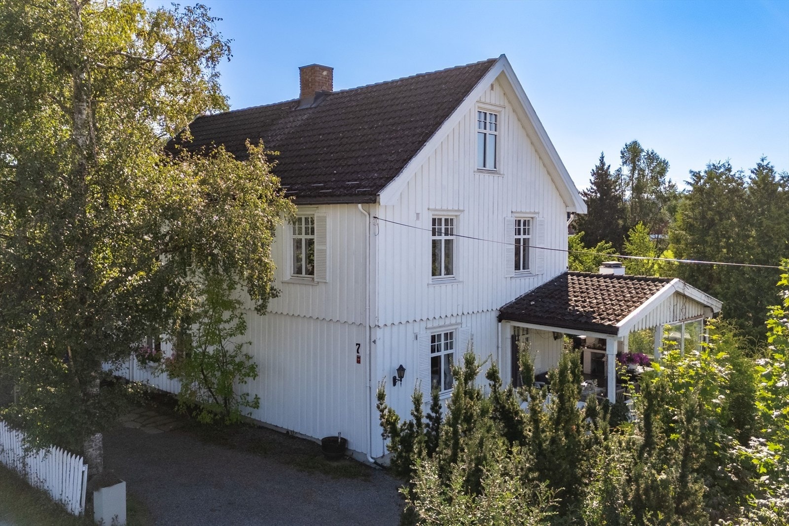 Delvis inngjerdet. Galleribilde