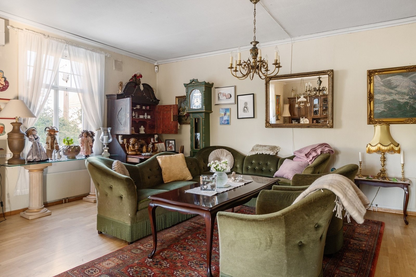 Koselig sofakrok. Galleribilde