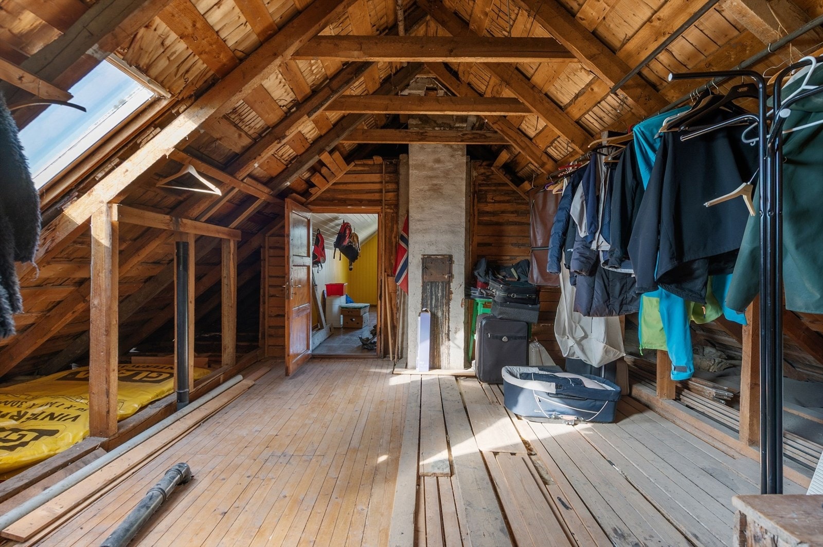 Fra boligens loftsetasje. Galleribilde