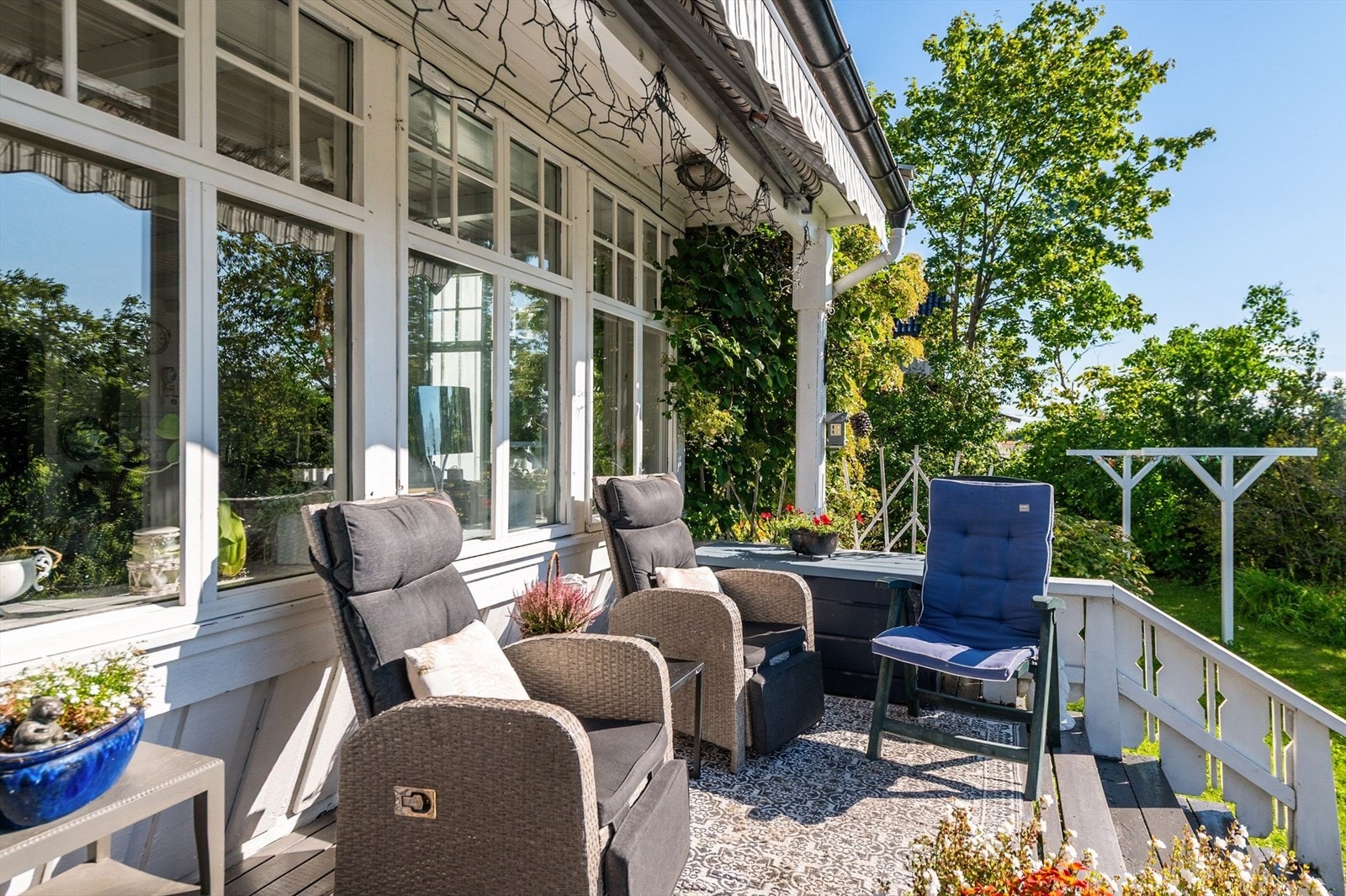 Nyte solrike dager og frisk luft. Galleribilde